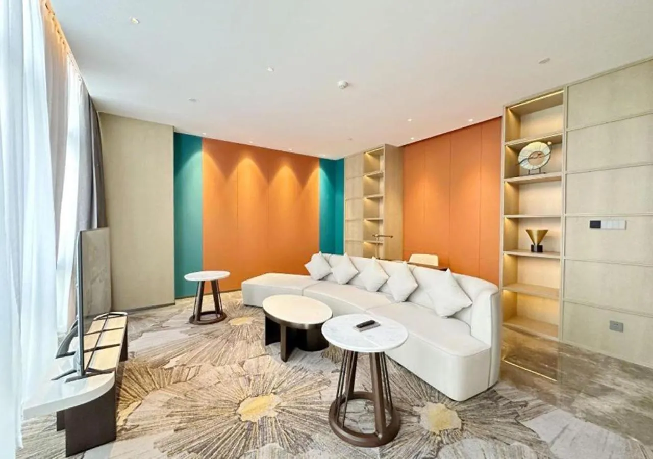 Living room in Wyndham Handan Congtai