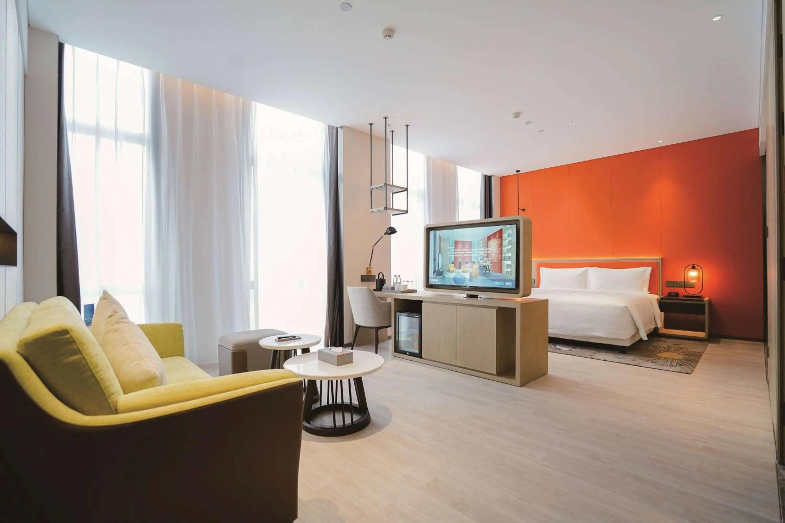 Photo of the whole room in Wyndham Handan Congtai