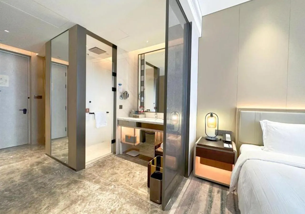 Bathroom in Wyndham Handan Congtai