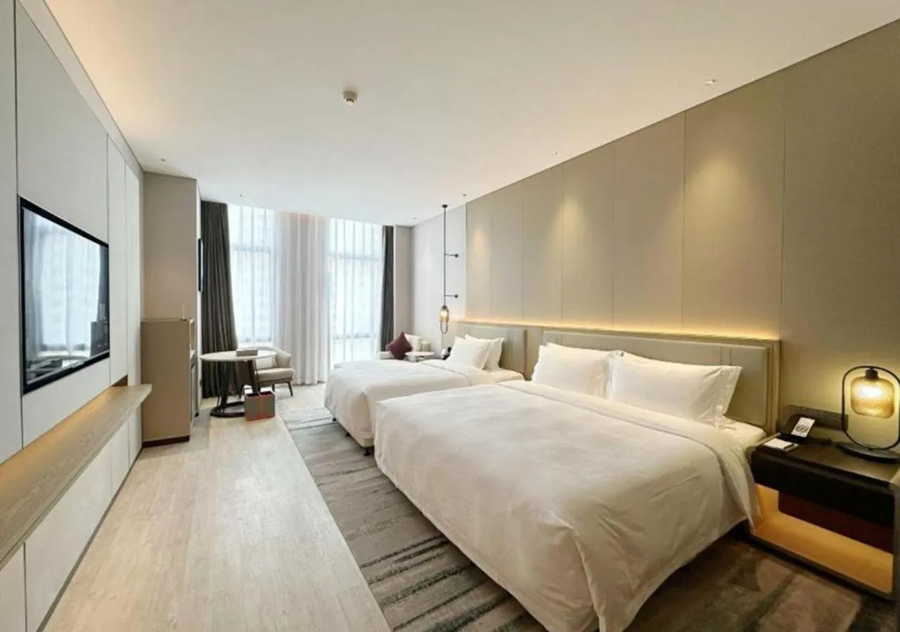 Photo of the whole room in Wyndham Handan Congtai