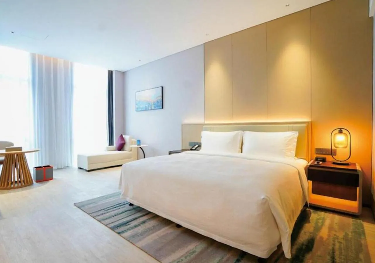 Bedroom in Wyndham Handan Congtai