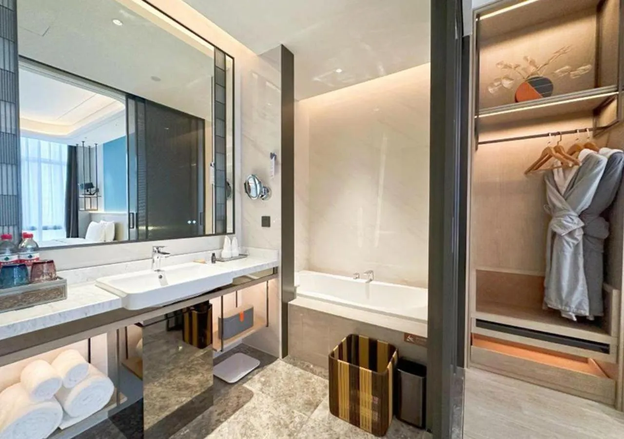 Bathroom in Wyndham Handan Congtai