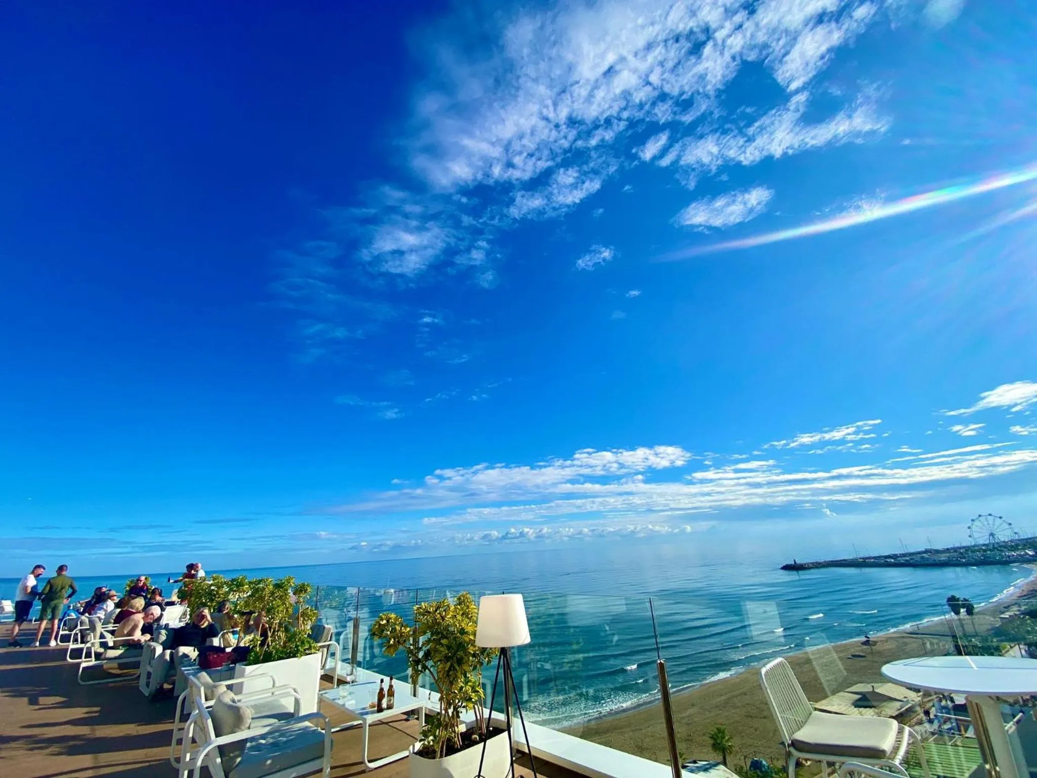 Lounge or bar in La Barracuda