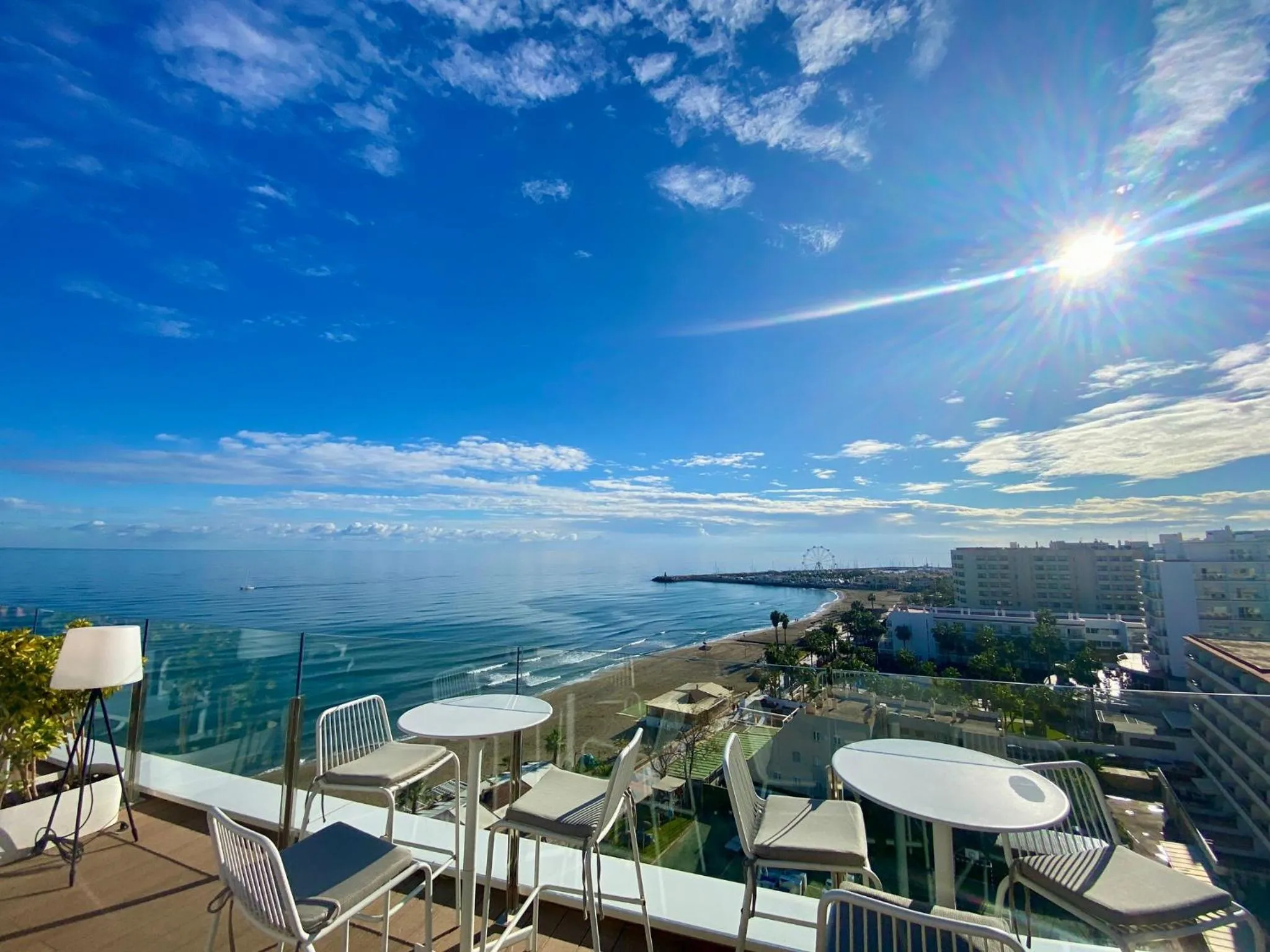 Lounge or bar in La Barracuda