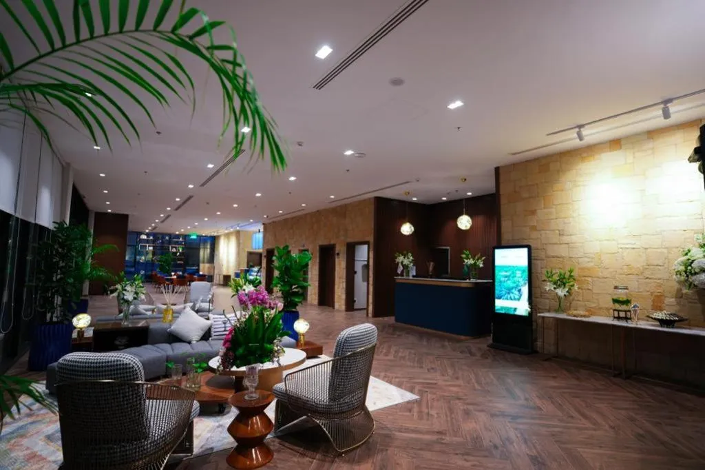 Lobby or reception in NAS Hotel