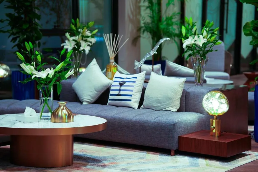 Lobby or reception in NAS Hotel