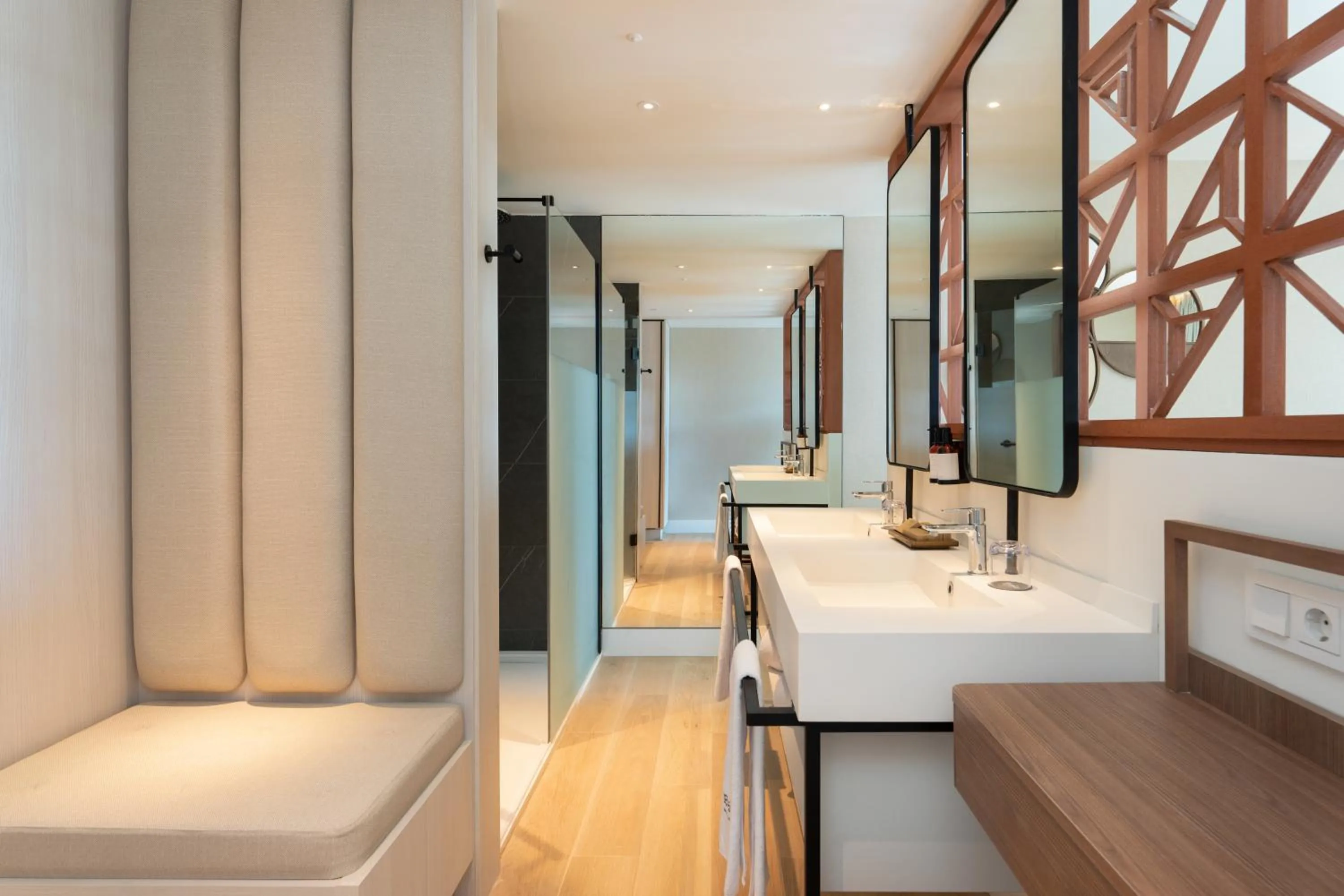 Bathroom, Bed in Barceló Playa Blanca