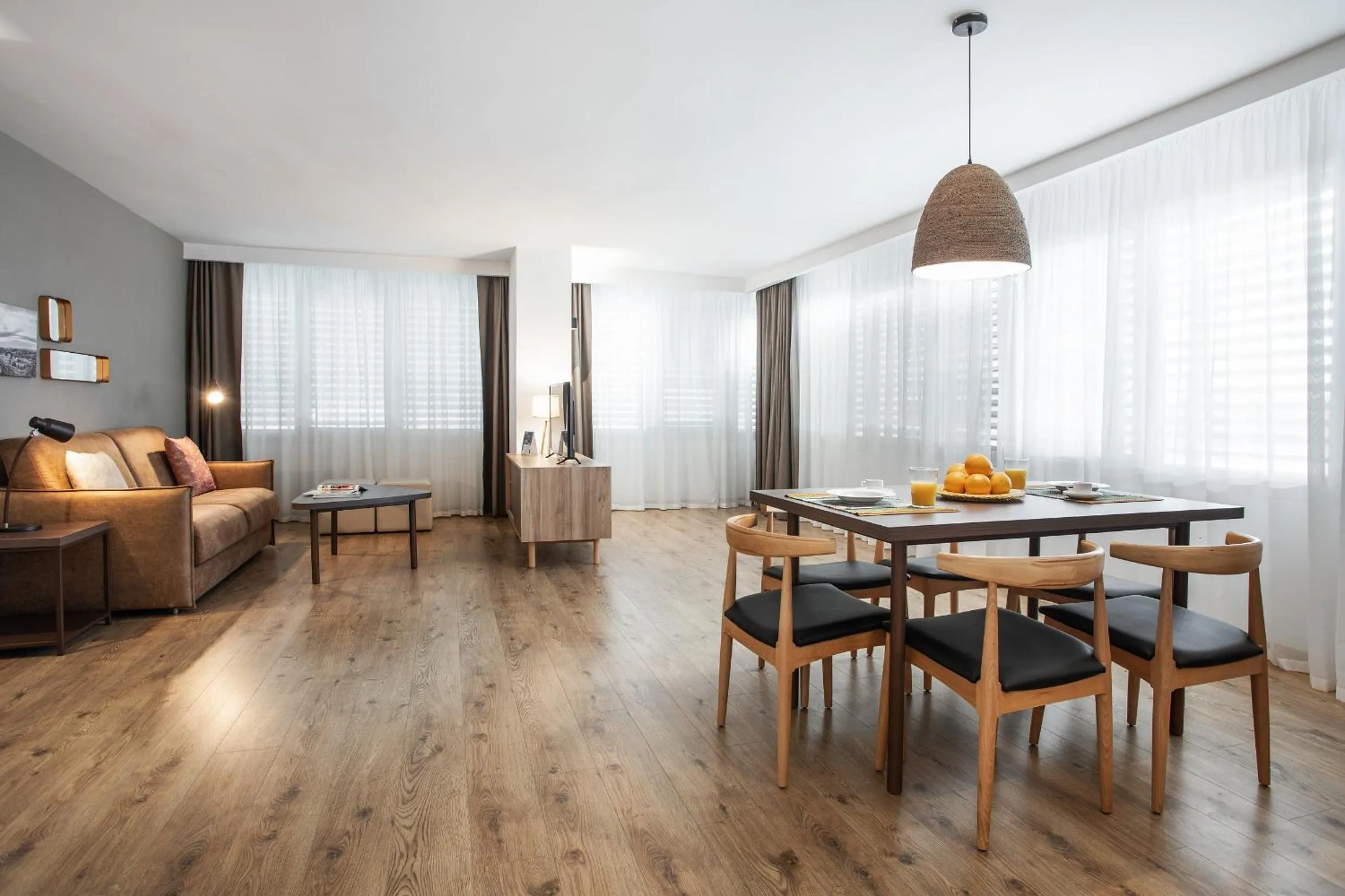 Living room in Pierre & Vacances Apartamentos Edificio Eurobuilding 2