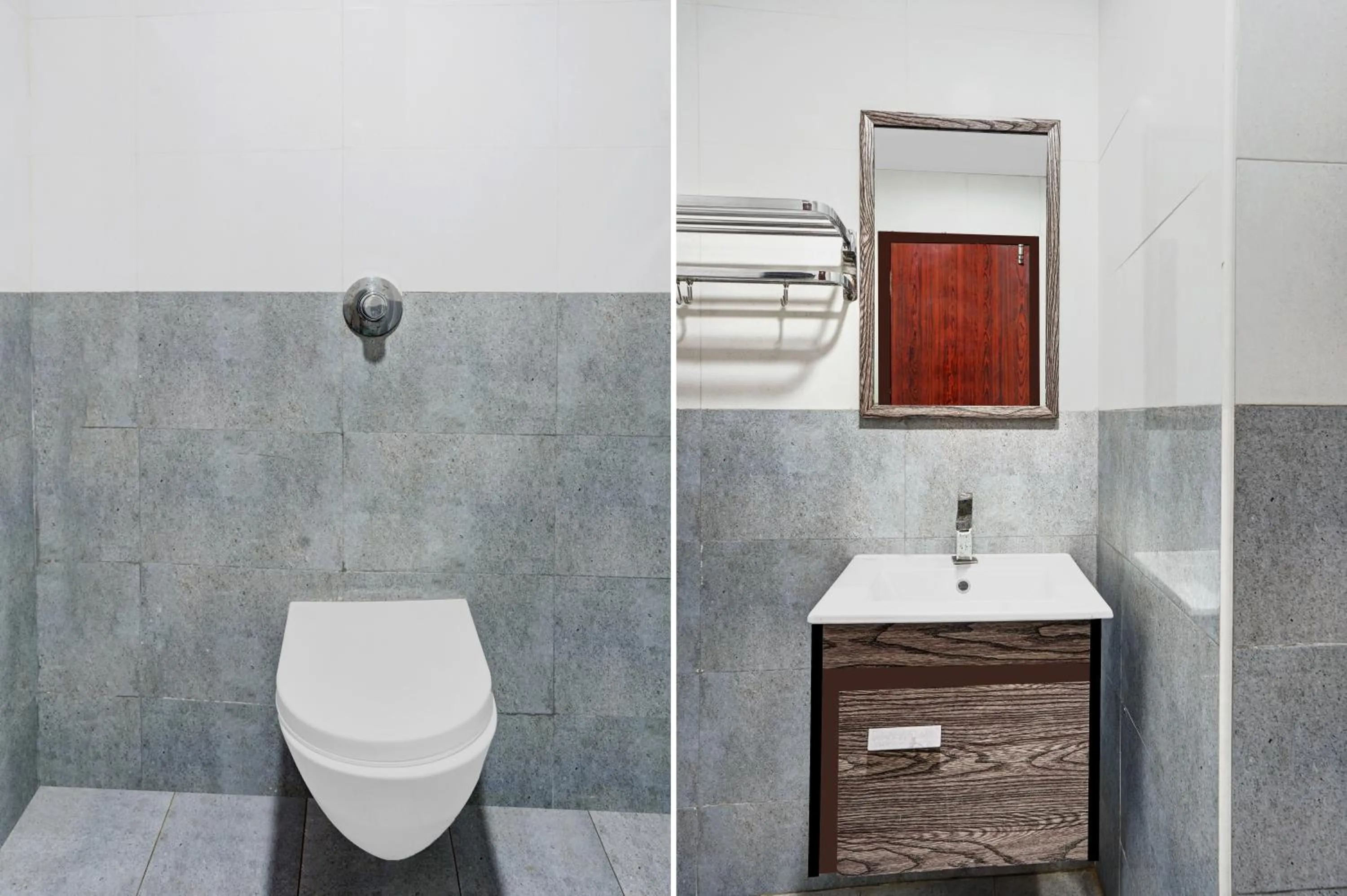 Bathroom in Treebo Madhuvan Grand