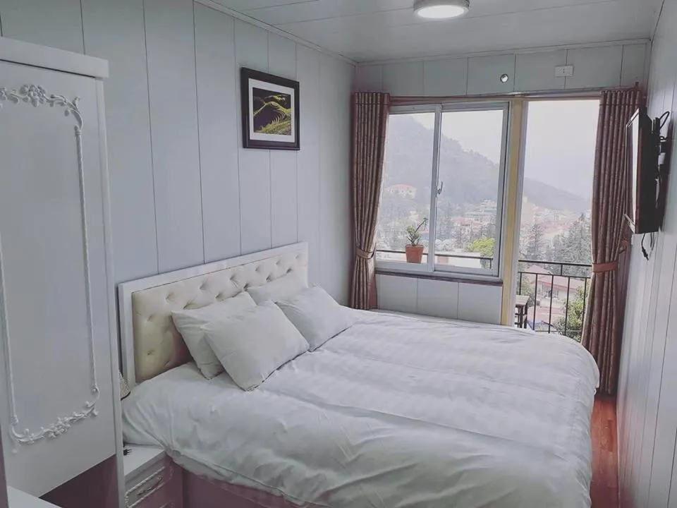 Bed in Sapa Center View Hotel
