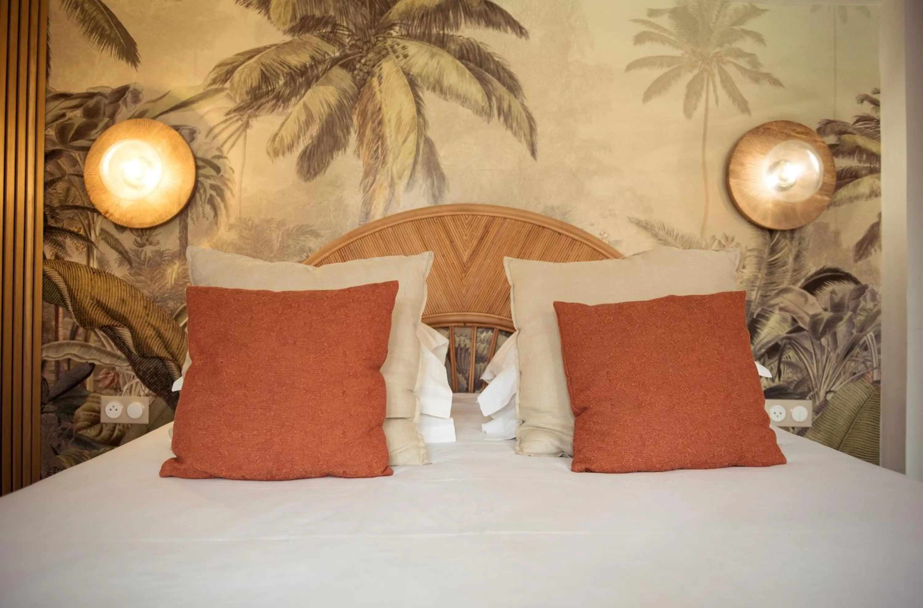 Bed in Hôtel Le M - Marseille