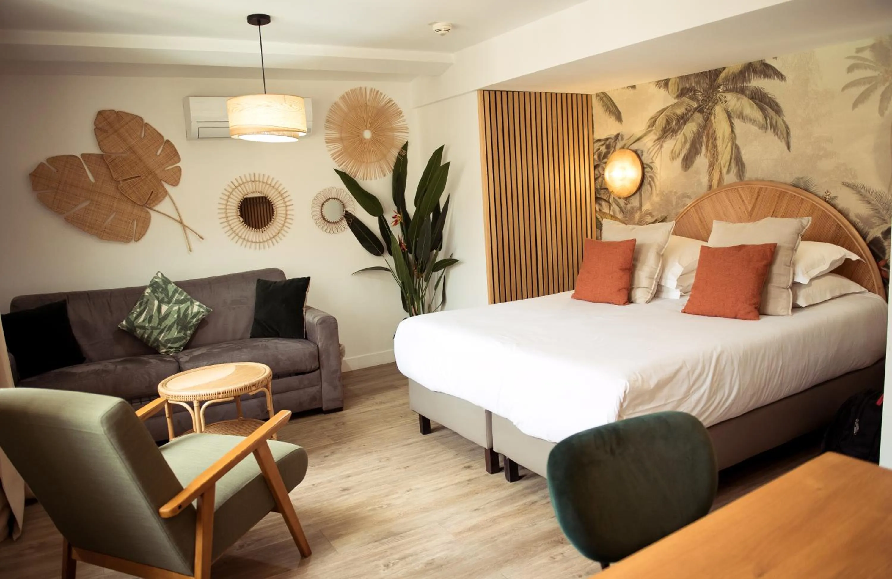 Bed in Hôtel Le M - Marseille