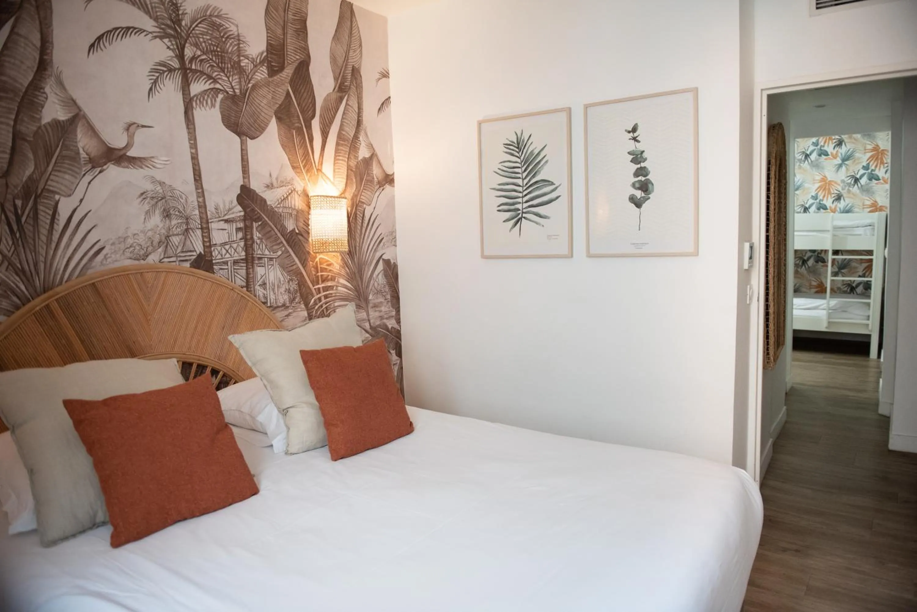 Bed in Hôtel Le M - Marseille