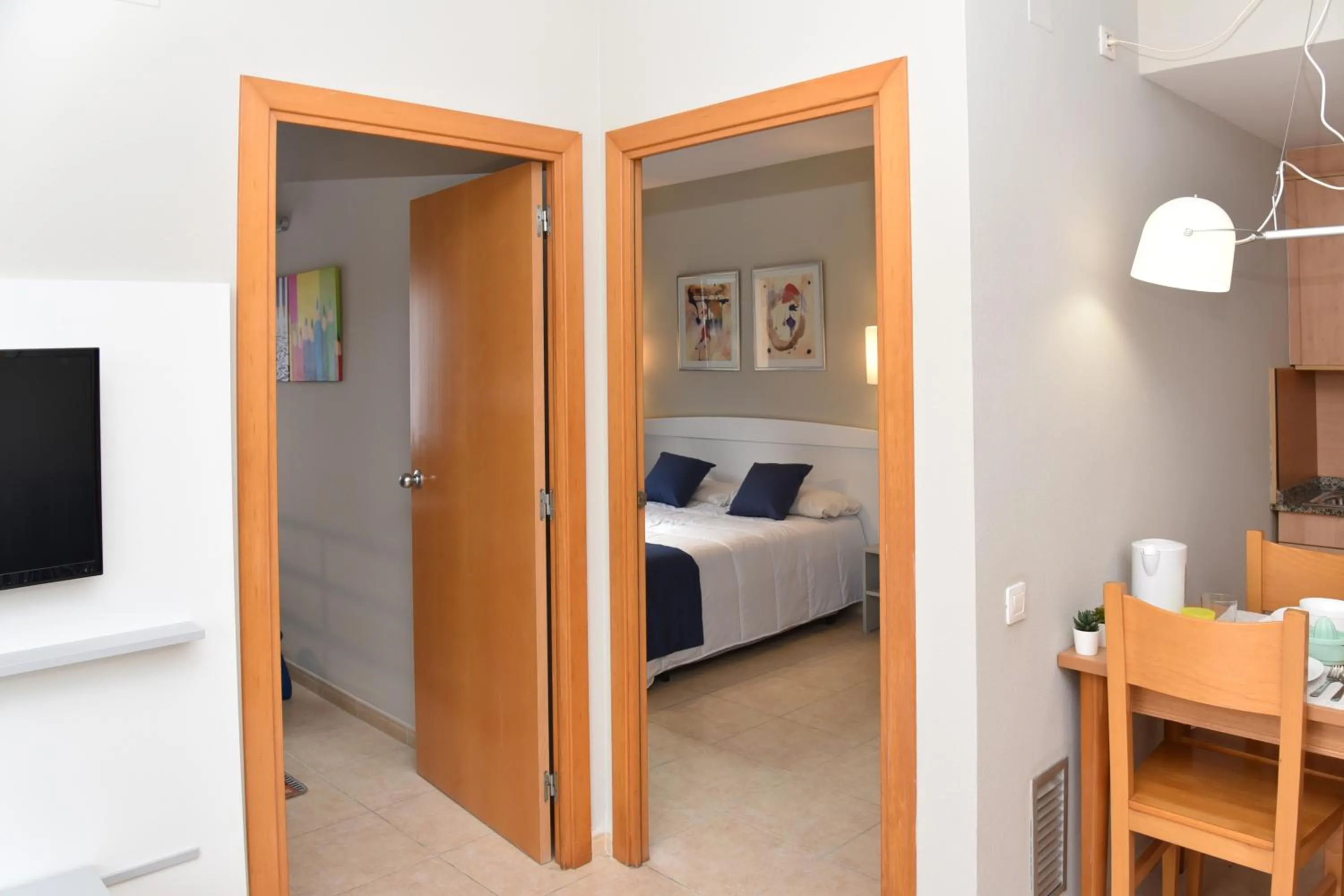 Bed in Aparthotel SunClub Salou