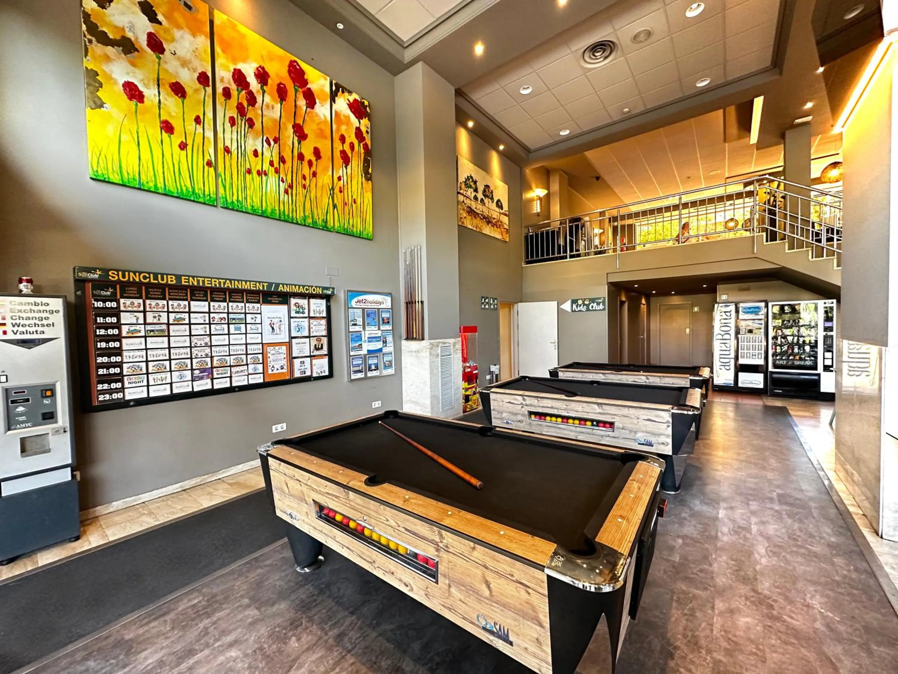 Billiard in Aparthotel SunClub Salou