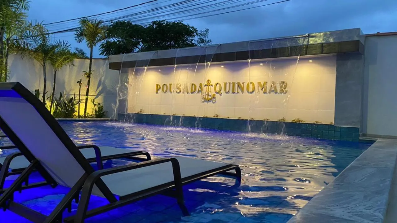 Swimming pool in Pousada Aquino Mar