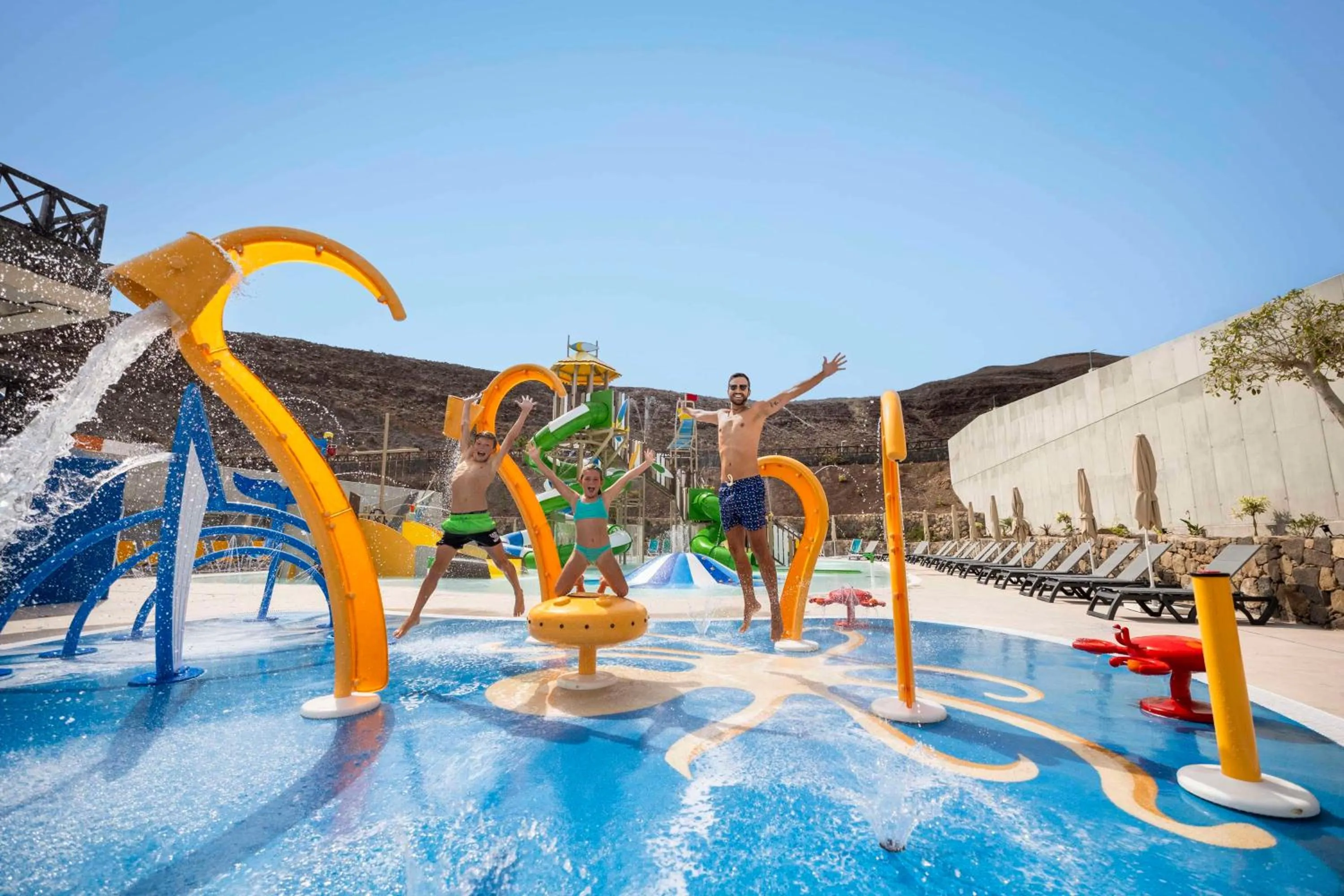 Aqua park in Occidental Jandía Mar
