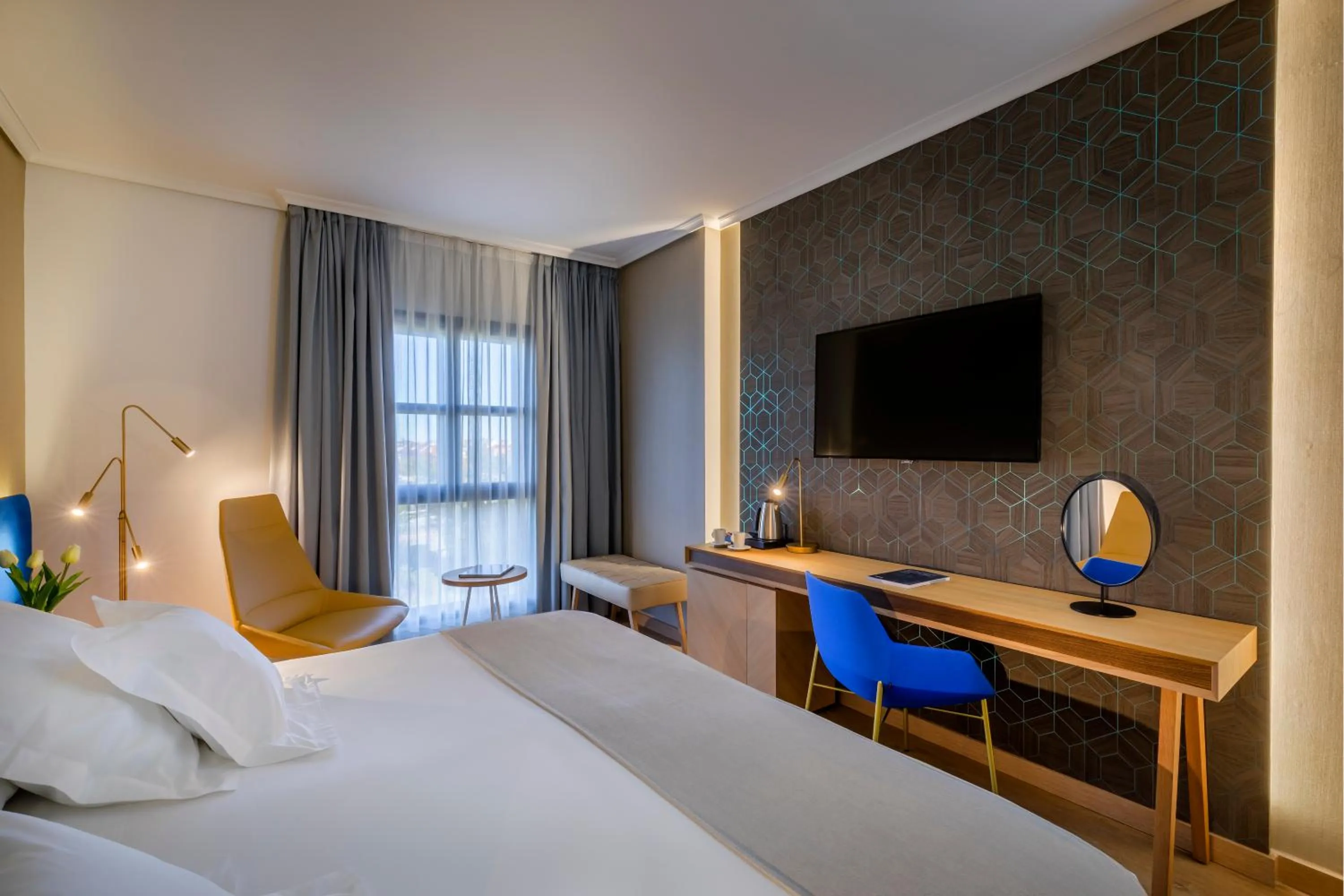 Bedroom, Bed in Barceló Cáceres V Centenario