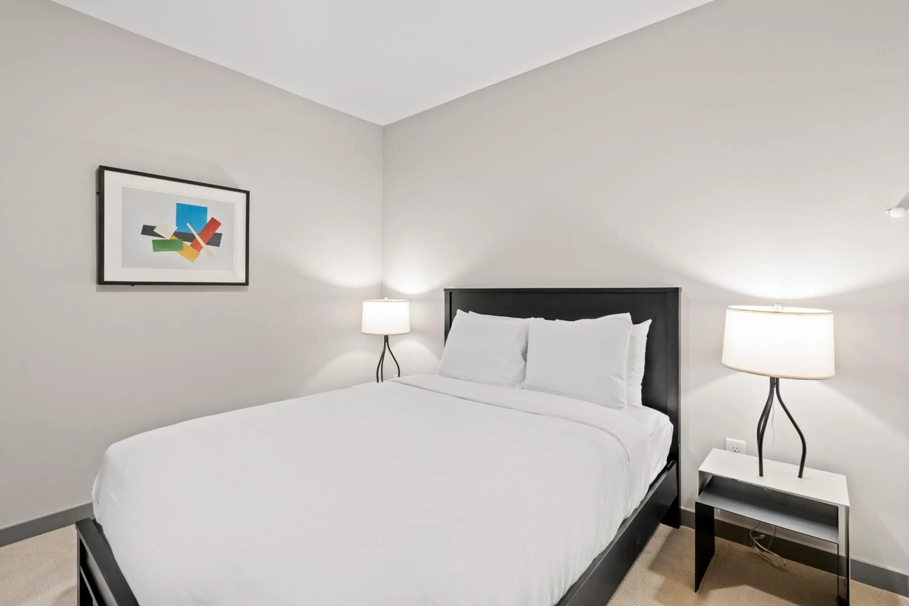 Bed in WhyHotel by Placemakr, Columbia