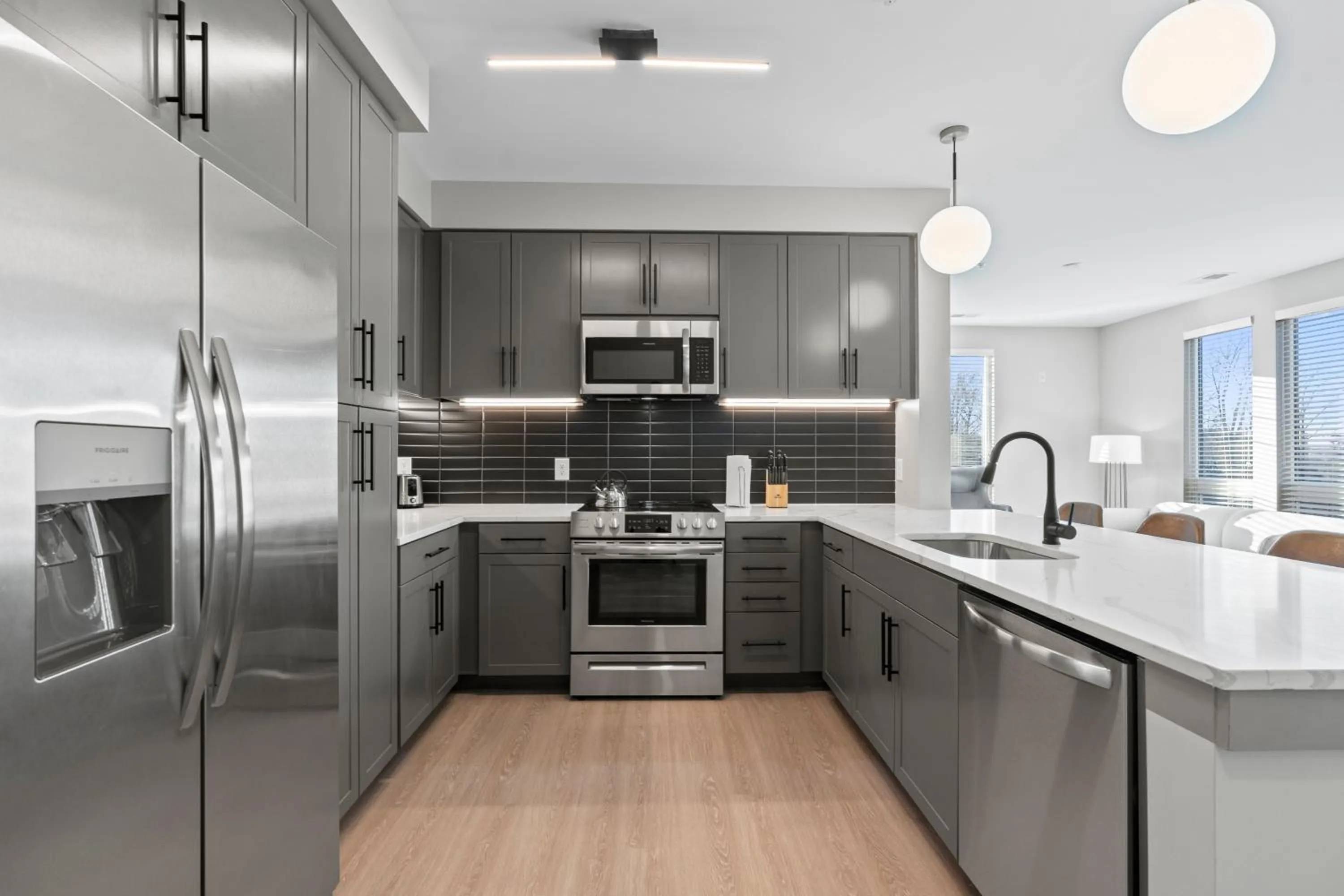 kitchen in WhyHotel by Placemakr, Columbia