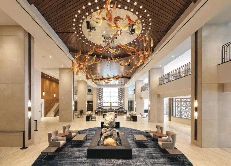 Lobby or reception in Harrah's Cherokee, A Caesars Destination