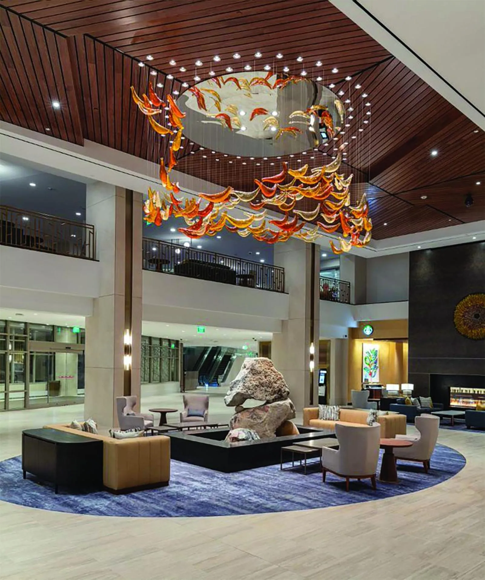 Lobby or reception in Harrah's Cherokee, A Caesars Destination