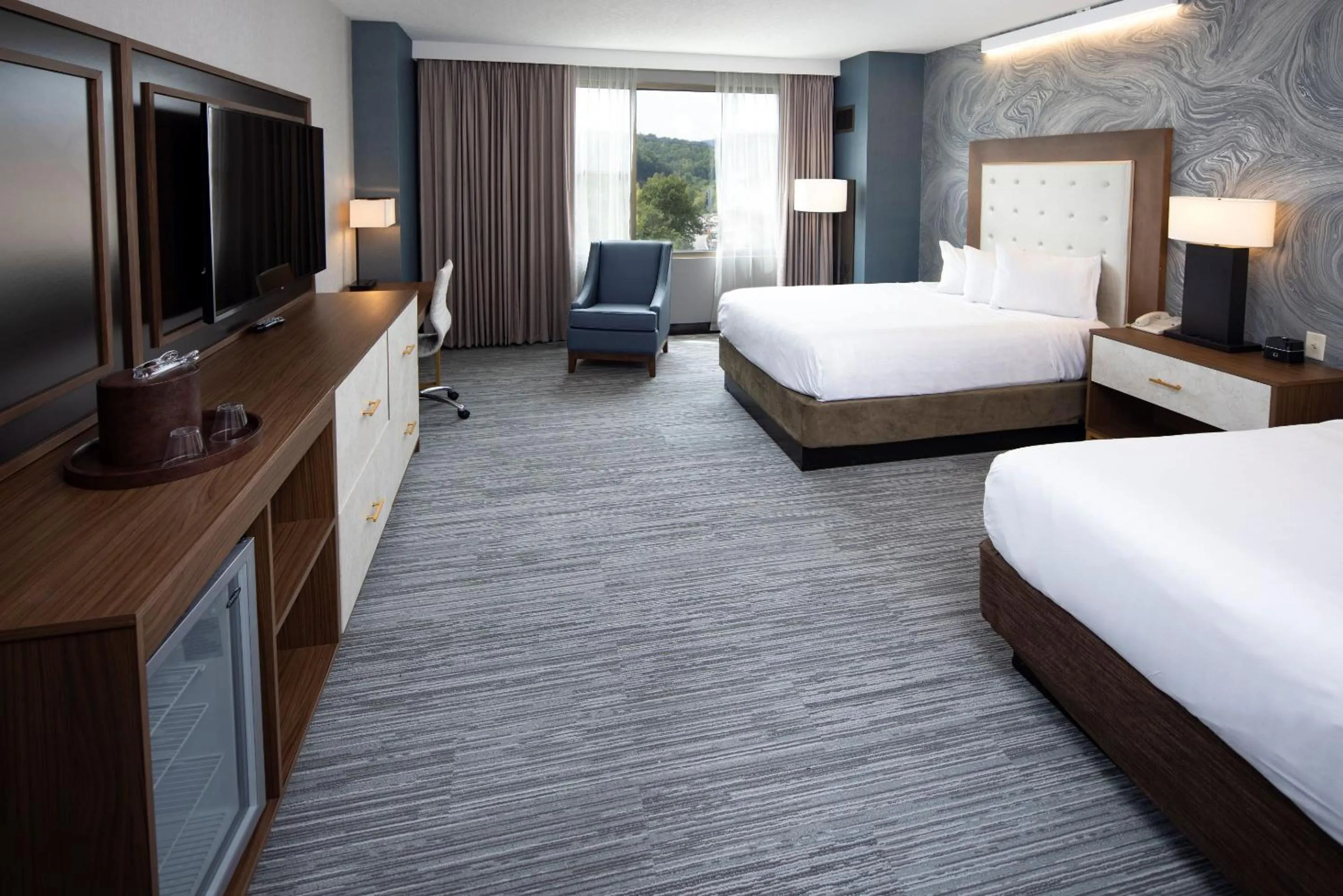 Bed in Harrah's Cherokee, A Caesars Destination