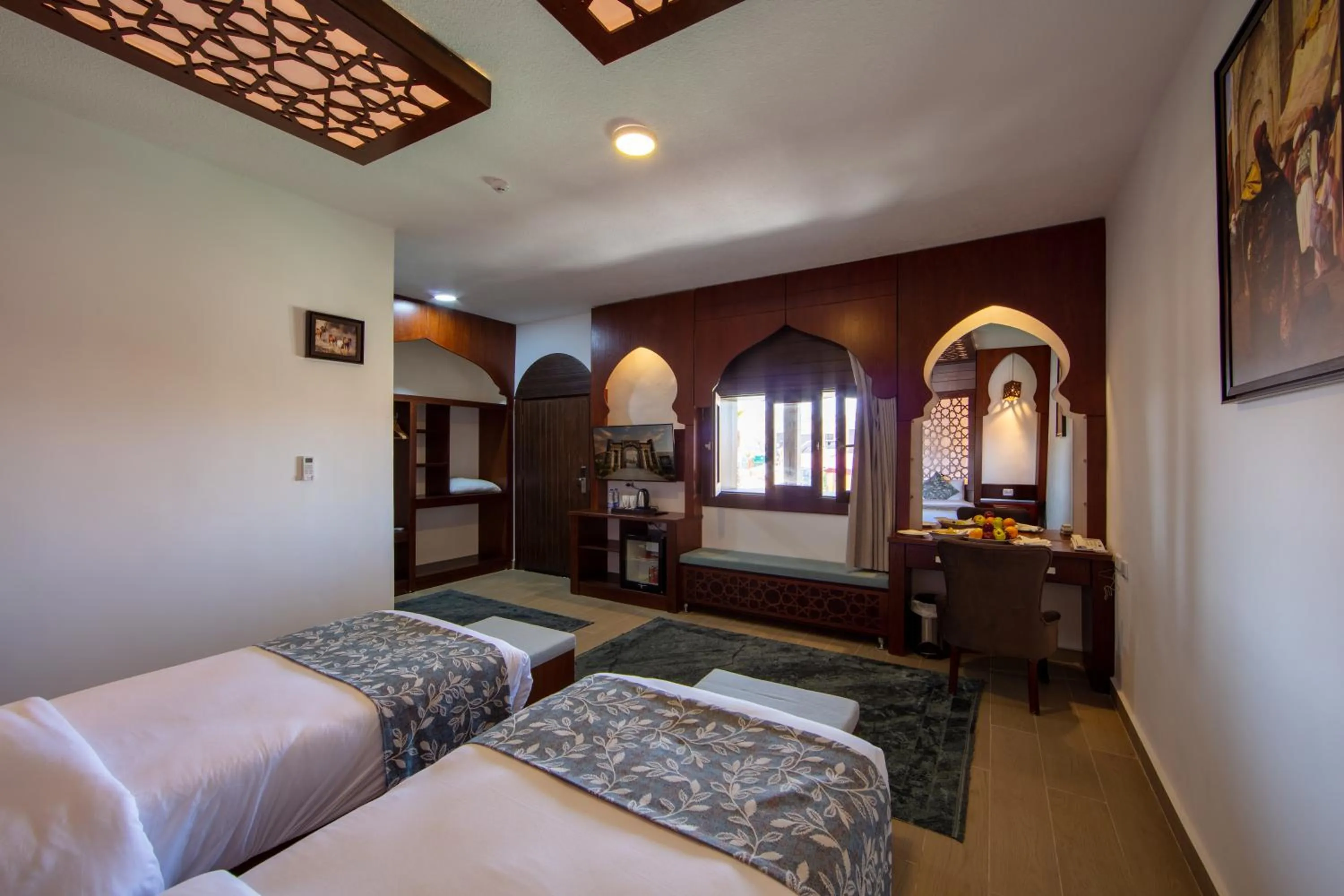 Bed in Petra Seasons luxury Resort