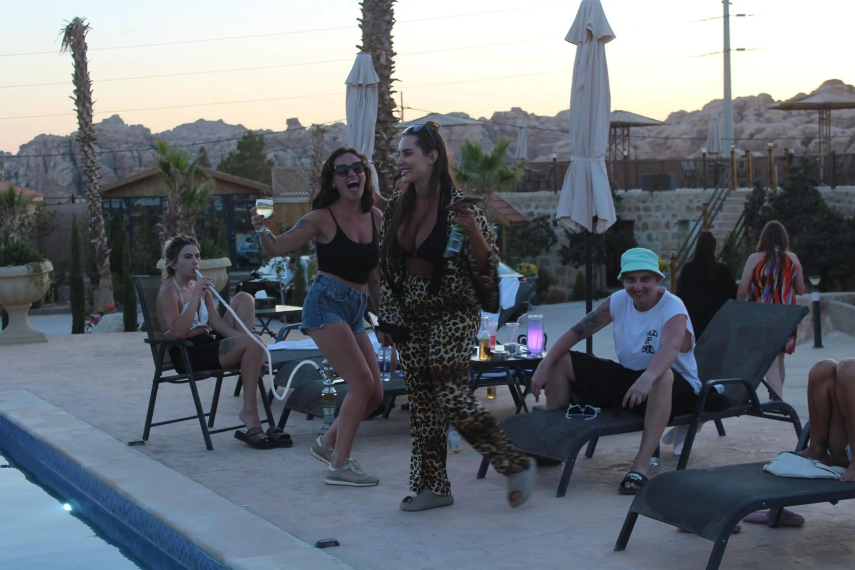 Swimming pool in Petra Seasons luxury Resort