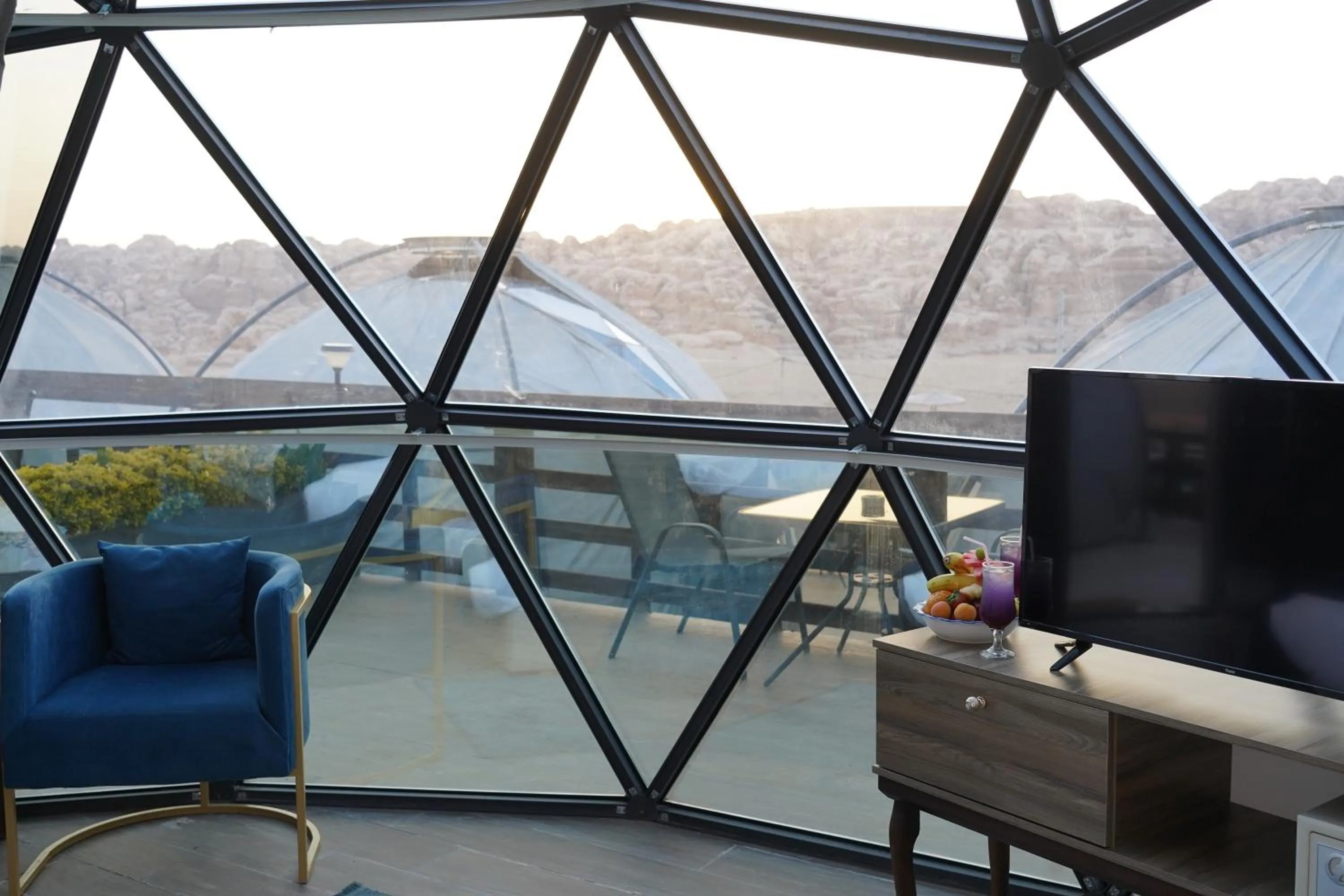 Natural landscape in Petra Seasons luxury Resort