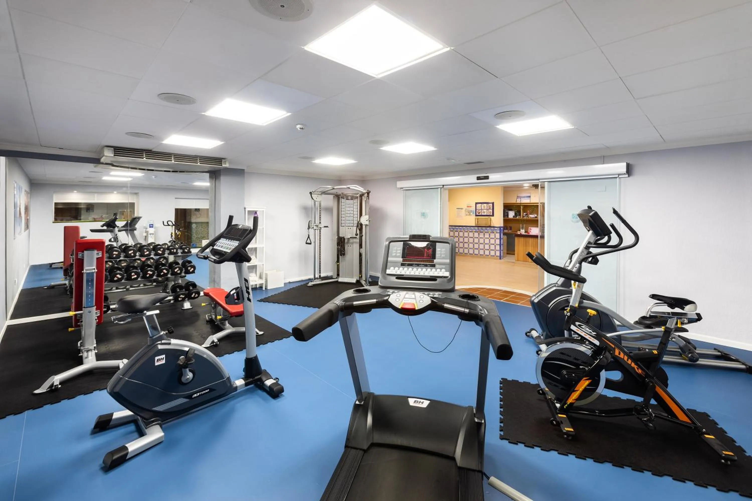 Fitness centre/facilities in BLUESEA Costa Jardin & Spa