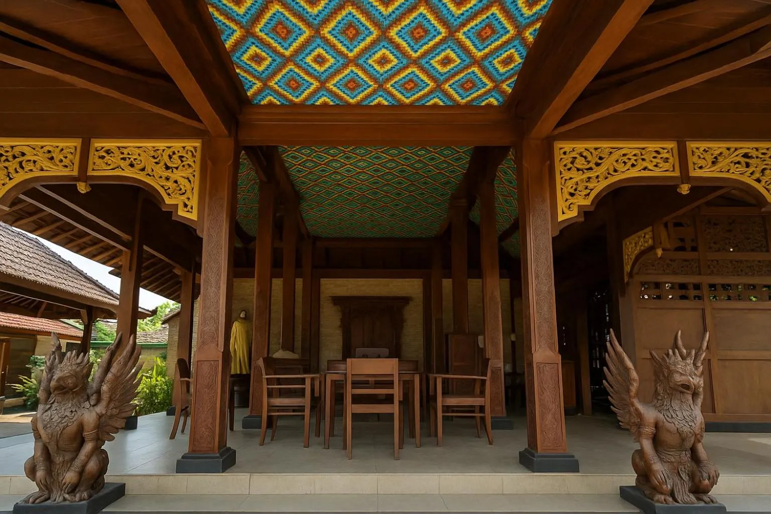 Lobby or reception in Matahari Inn Kuta Lombok