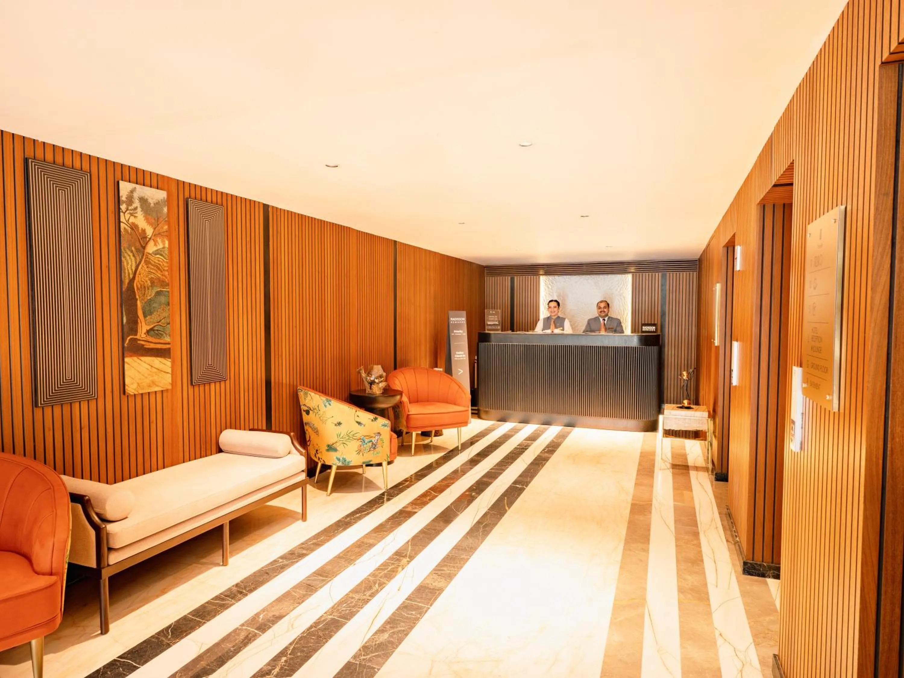 Lobby or reception in Parallel Hotel Udaipur, a member of Radisson Individuals