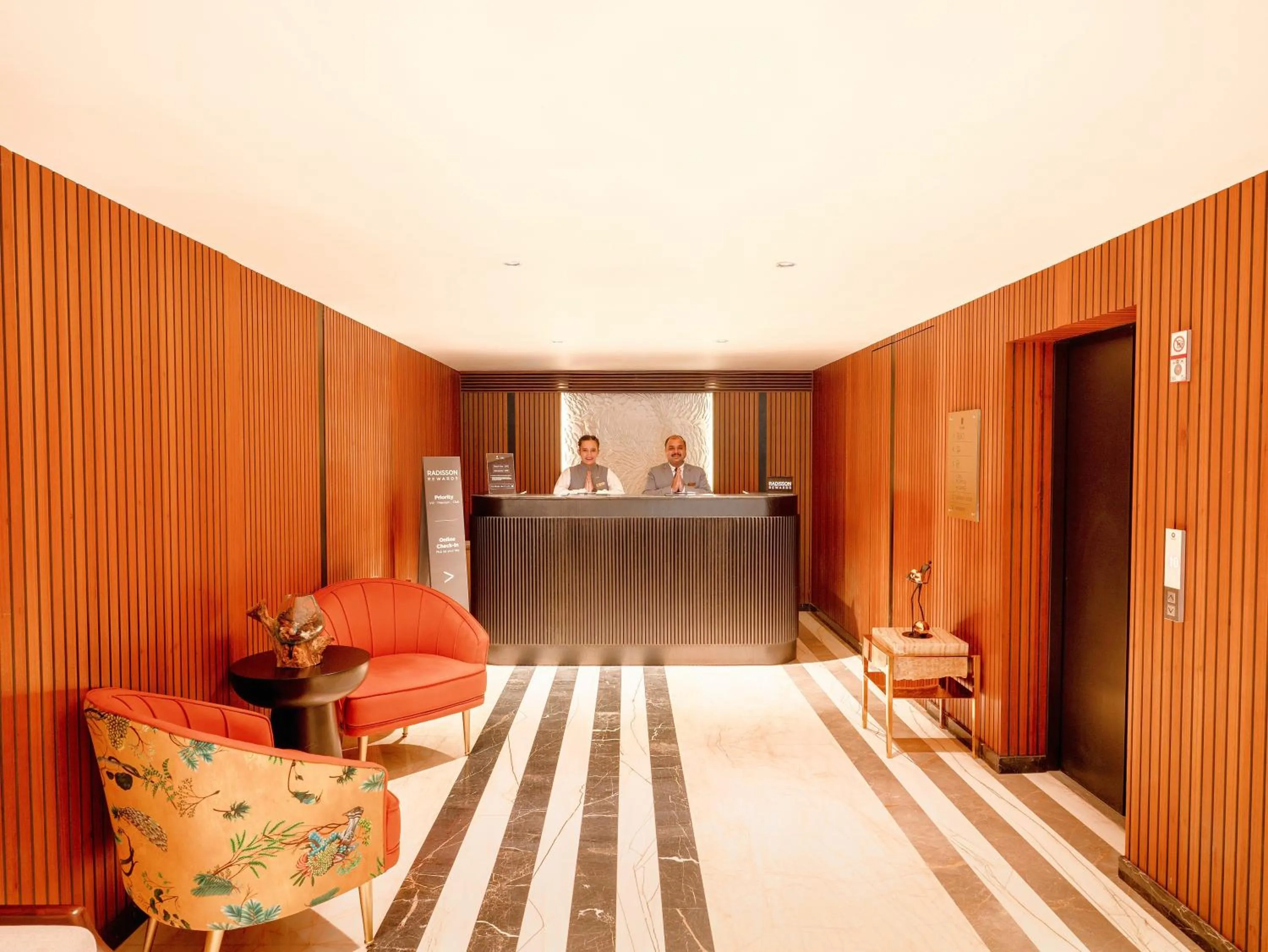 Lobby or reception in Parallel Hotel Udaipur, a member of Radisson Individuals