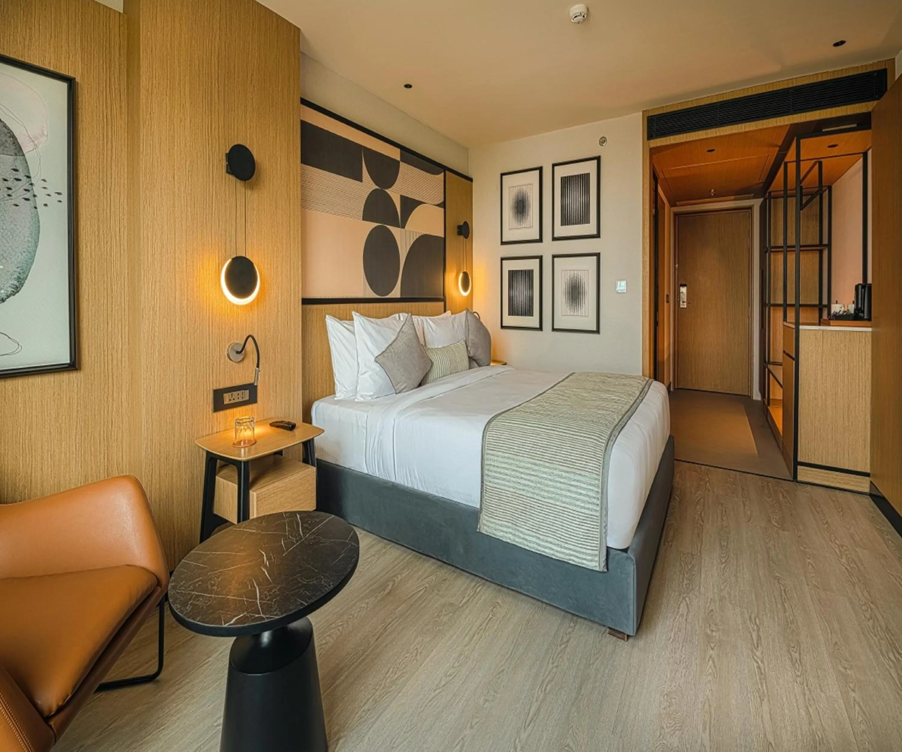 Bedroom, Bed in Parallel Hotel Udaipur, a member of Radisson Individuals