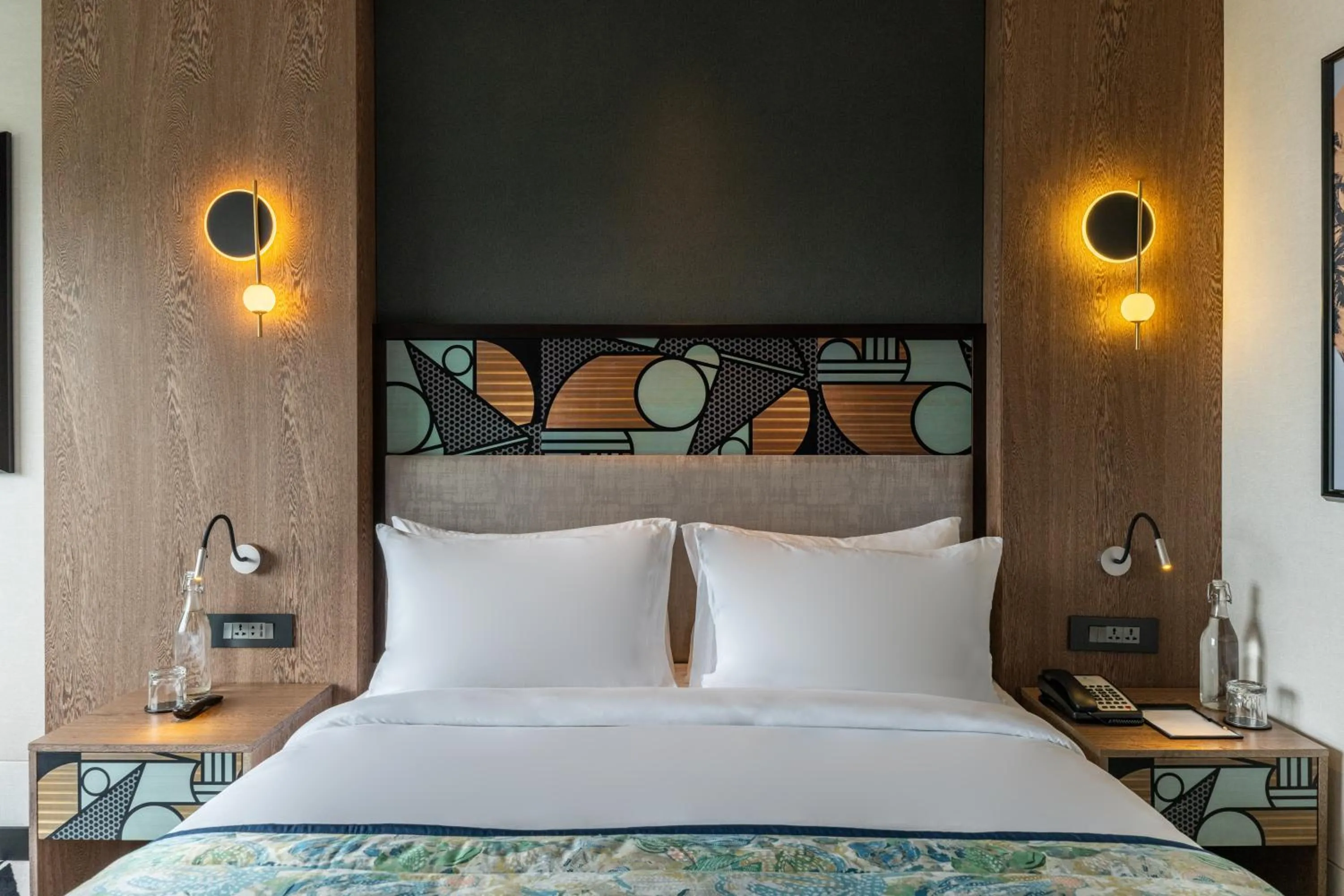 Bedroom, Bed in Parallel Hotel Udaipur, a member of Radisson Individuals