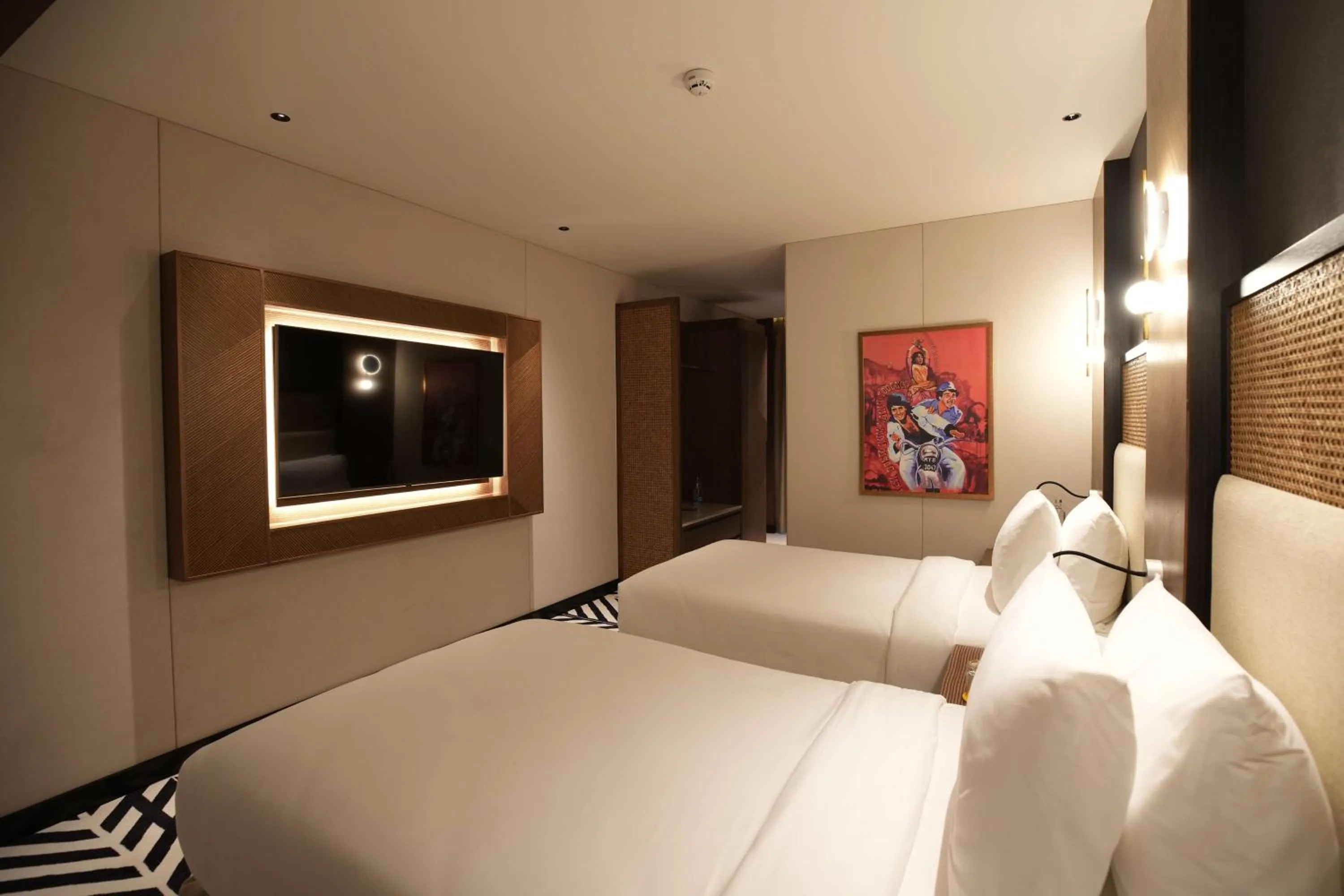 Bedroom, Bed in Parallel Hotel Udaipur, a member of Radisson Individuals