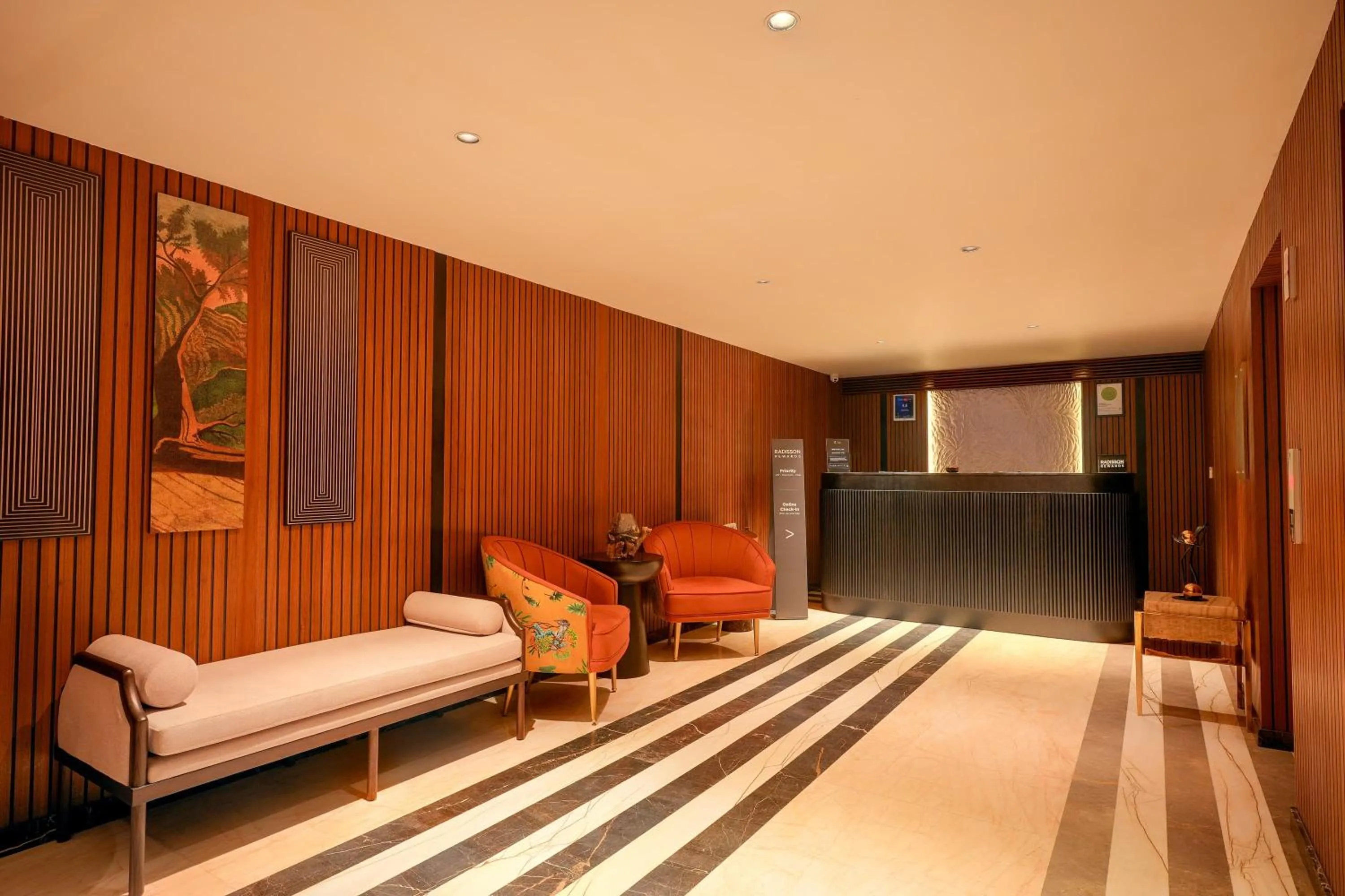 Lobby or reception in Parallel Hotel Udaipur, a member of Radisson Individuals