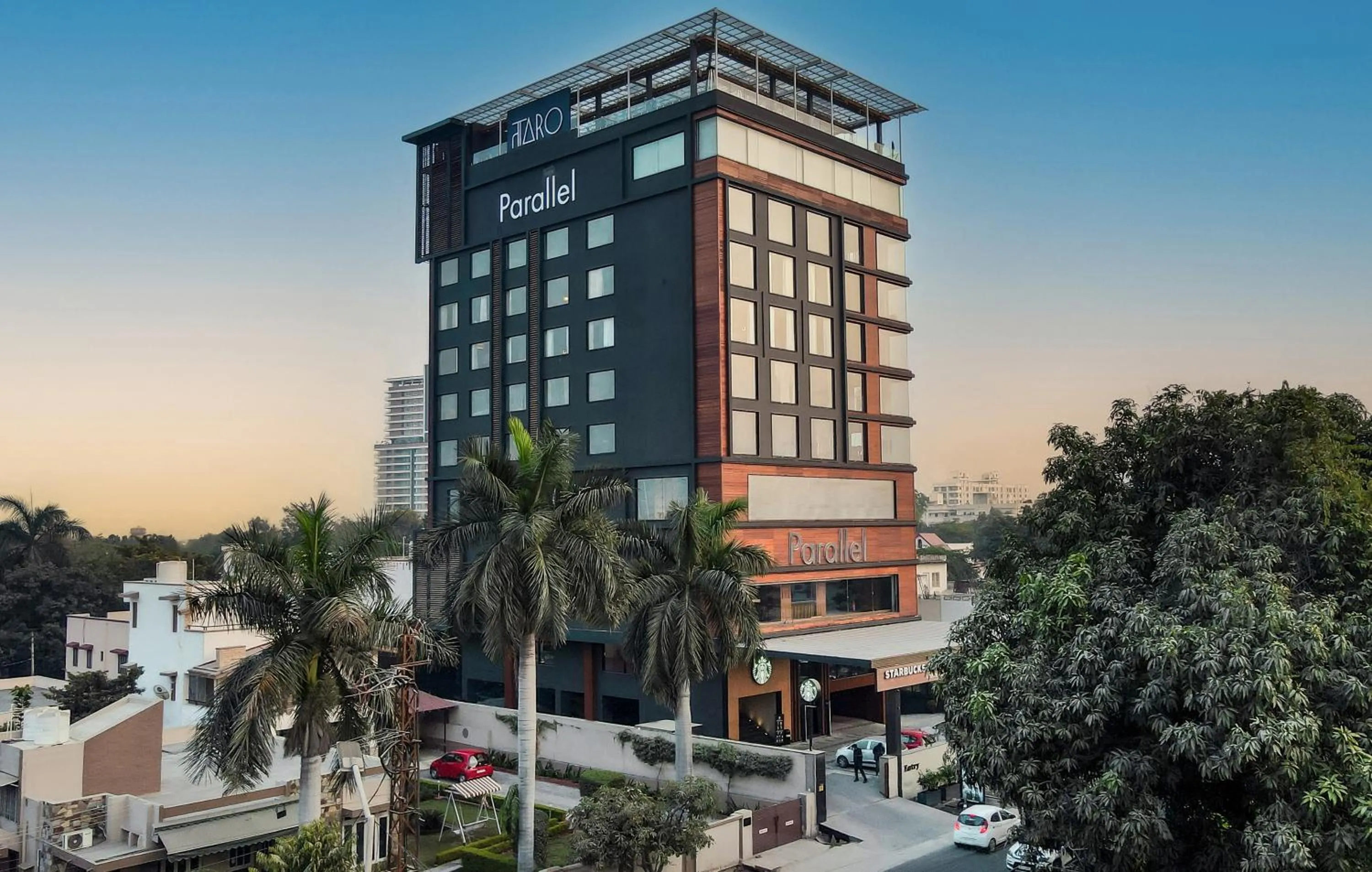 Property building in Parallel Hotel Udaipur, a member of Radisson Individuals