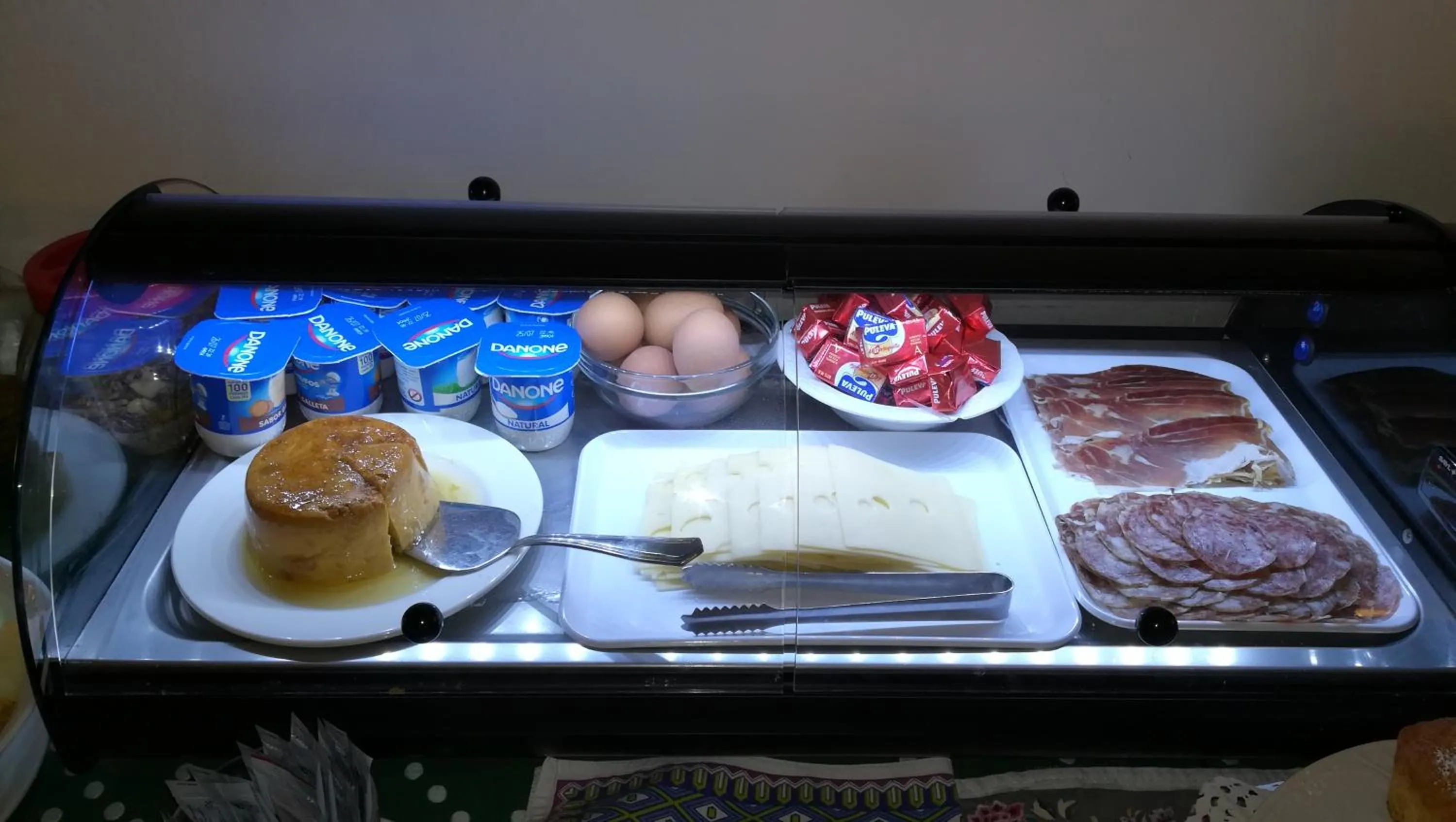 Food and drinks in Hotel Santa Isabel La Real