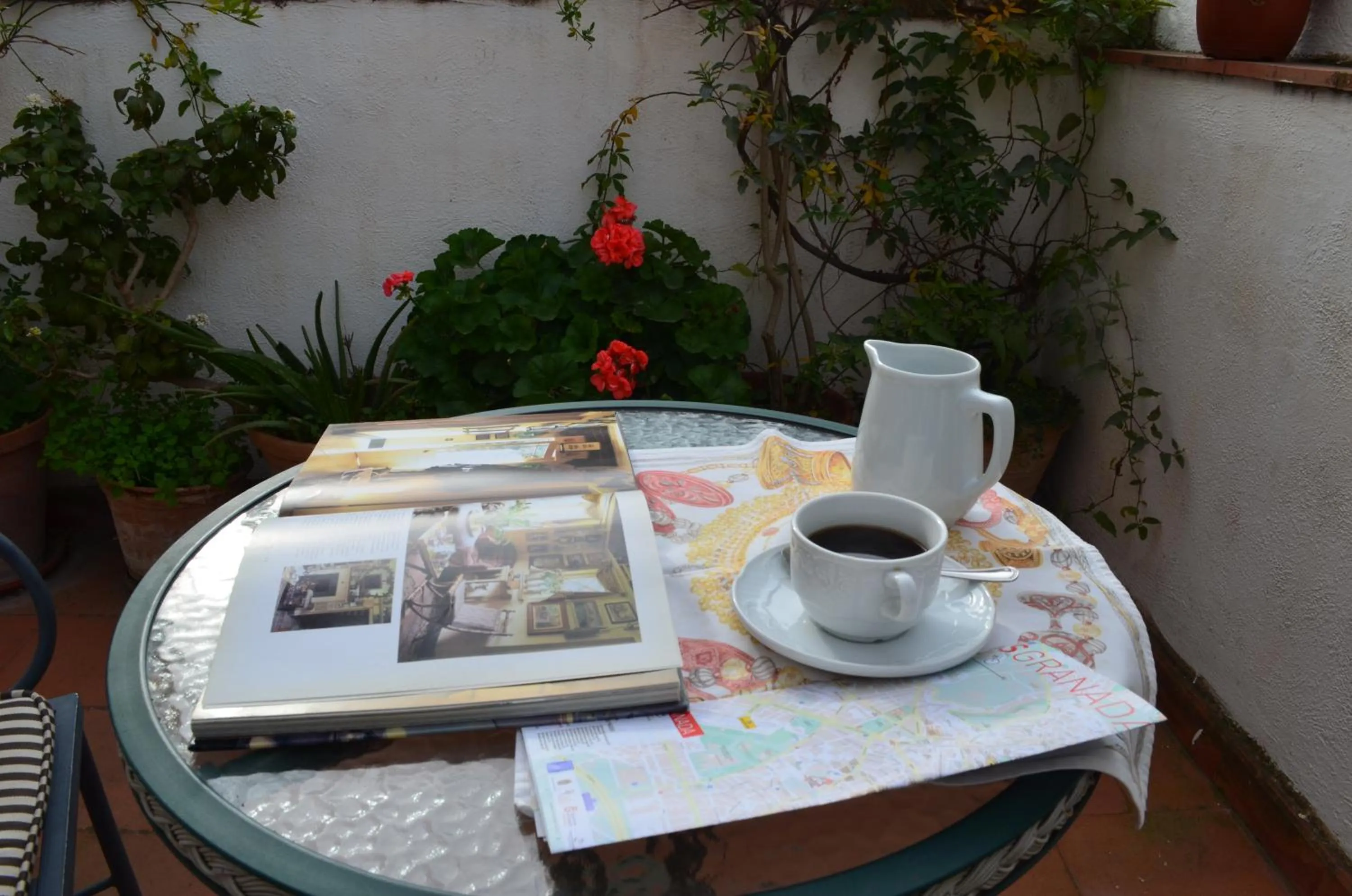 Balcony/Terrace in Hotel Santa Isabel La Real