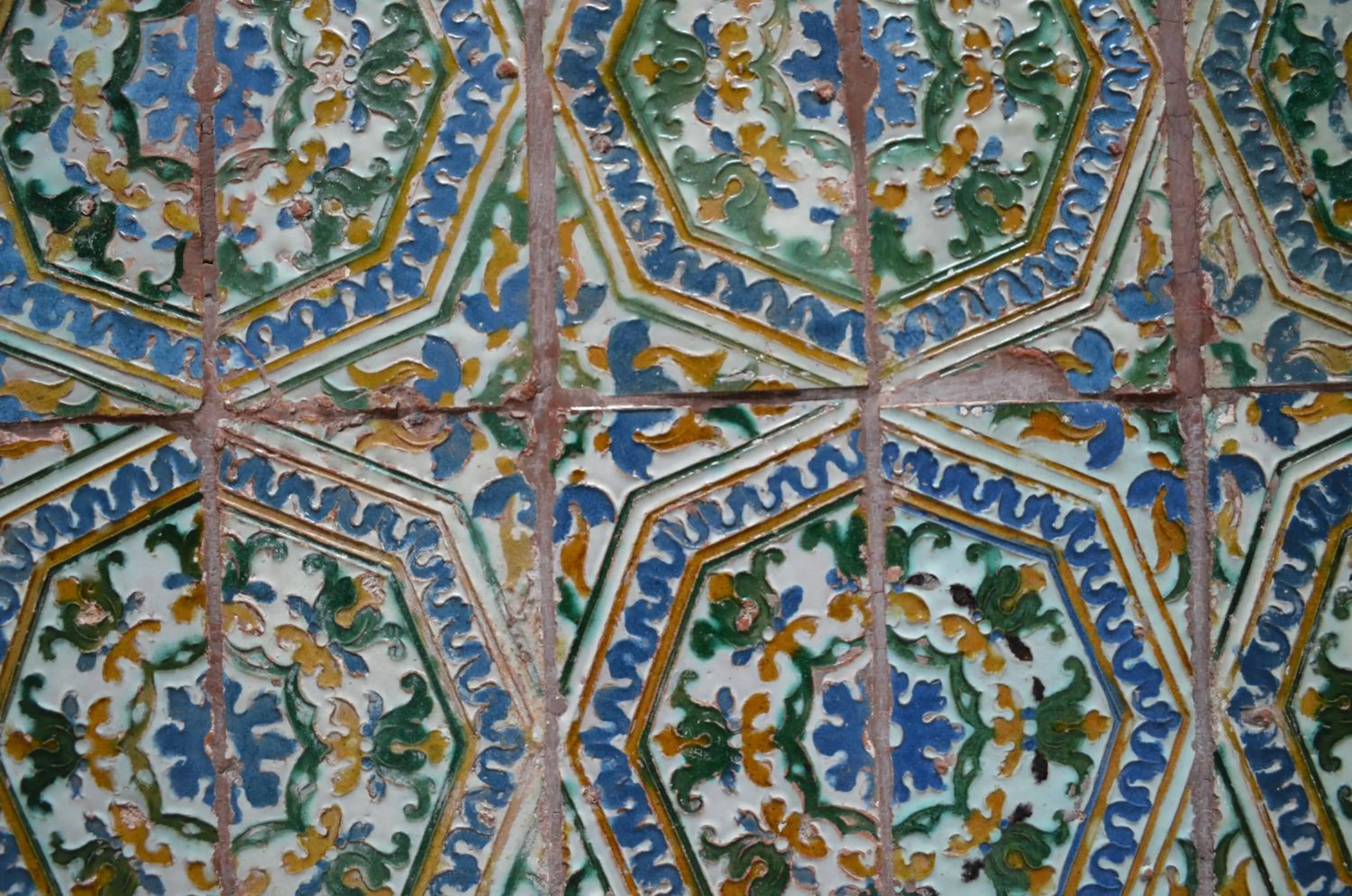 Decorative detail in Hotel Santa Isabel La Real