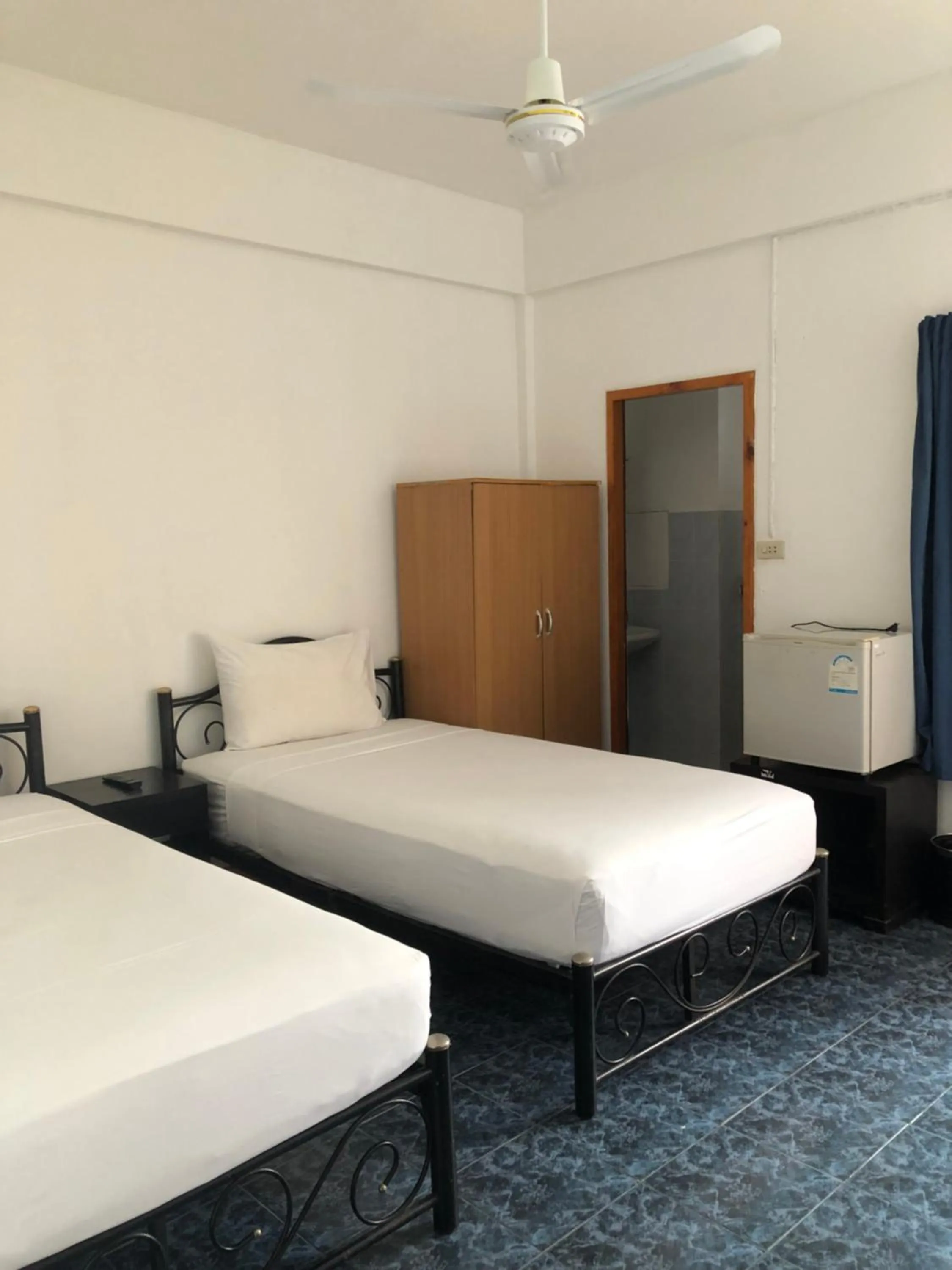 Bed in Moby Dick Guesthouse