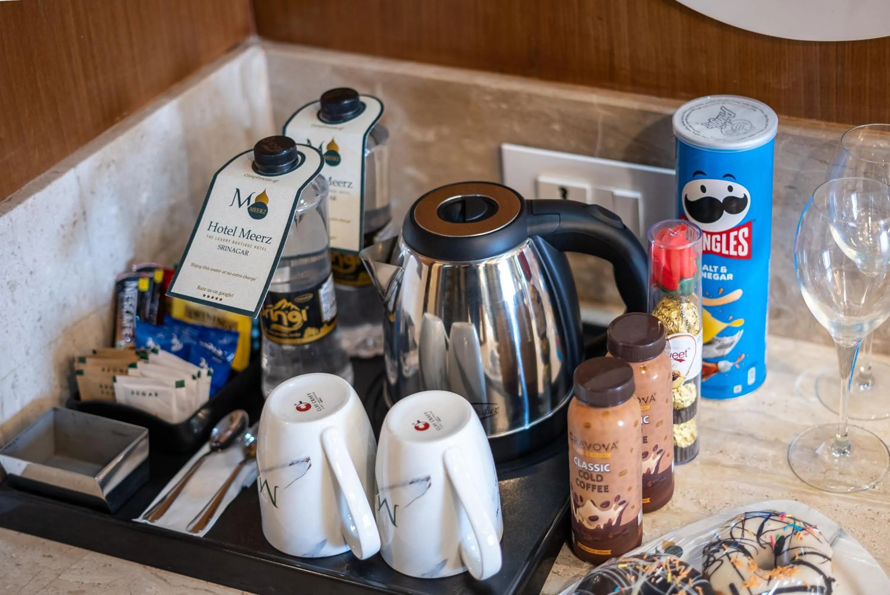Coffee/tea facilities in Hotel Meerz