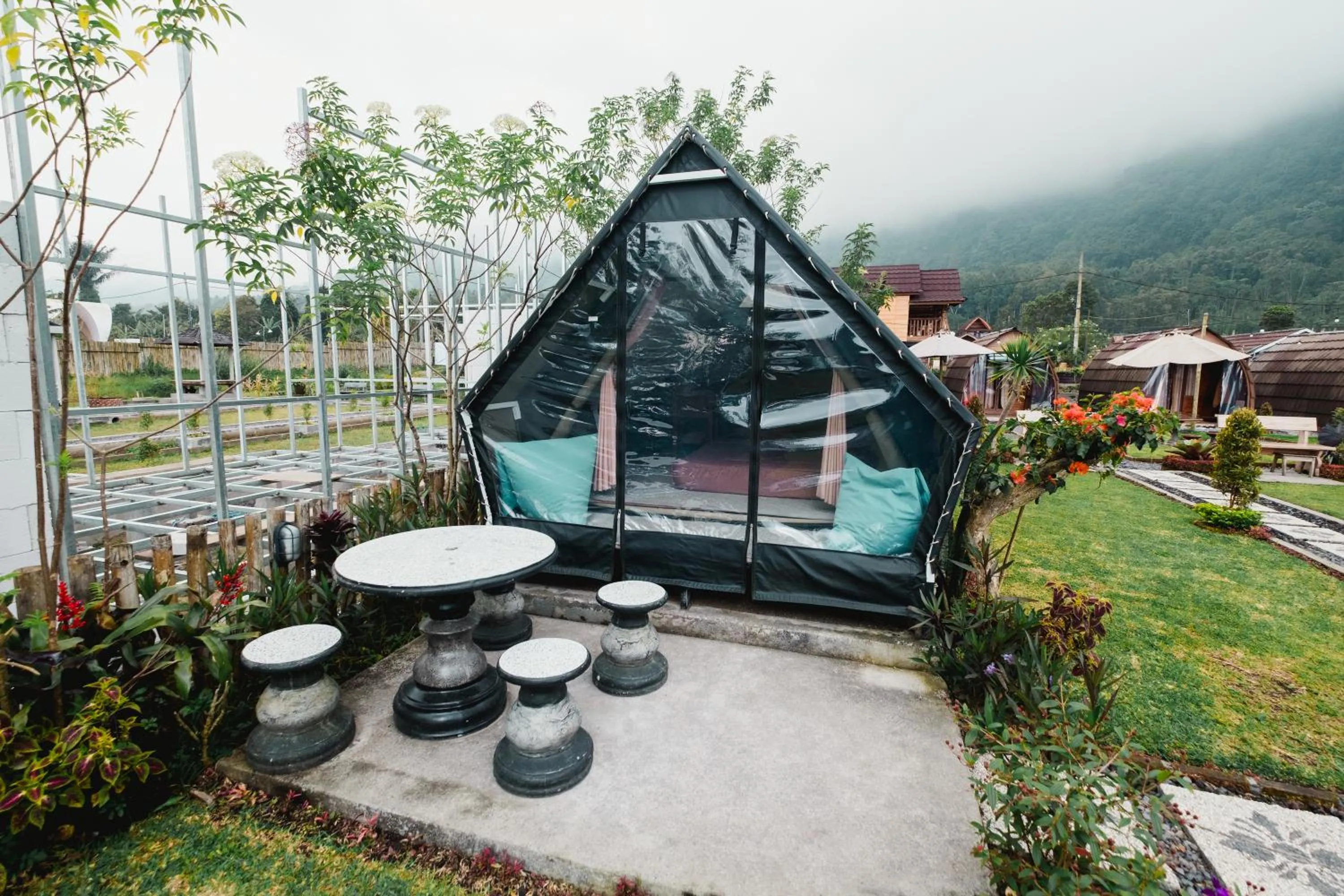 Bed in The Polumb Garden Bedugul