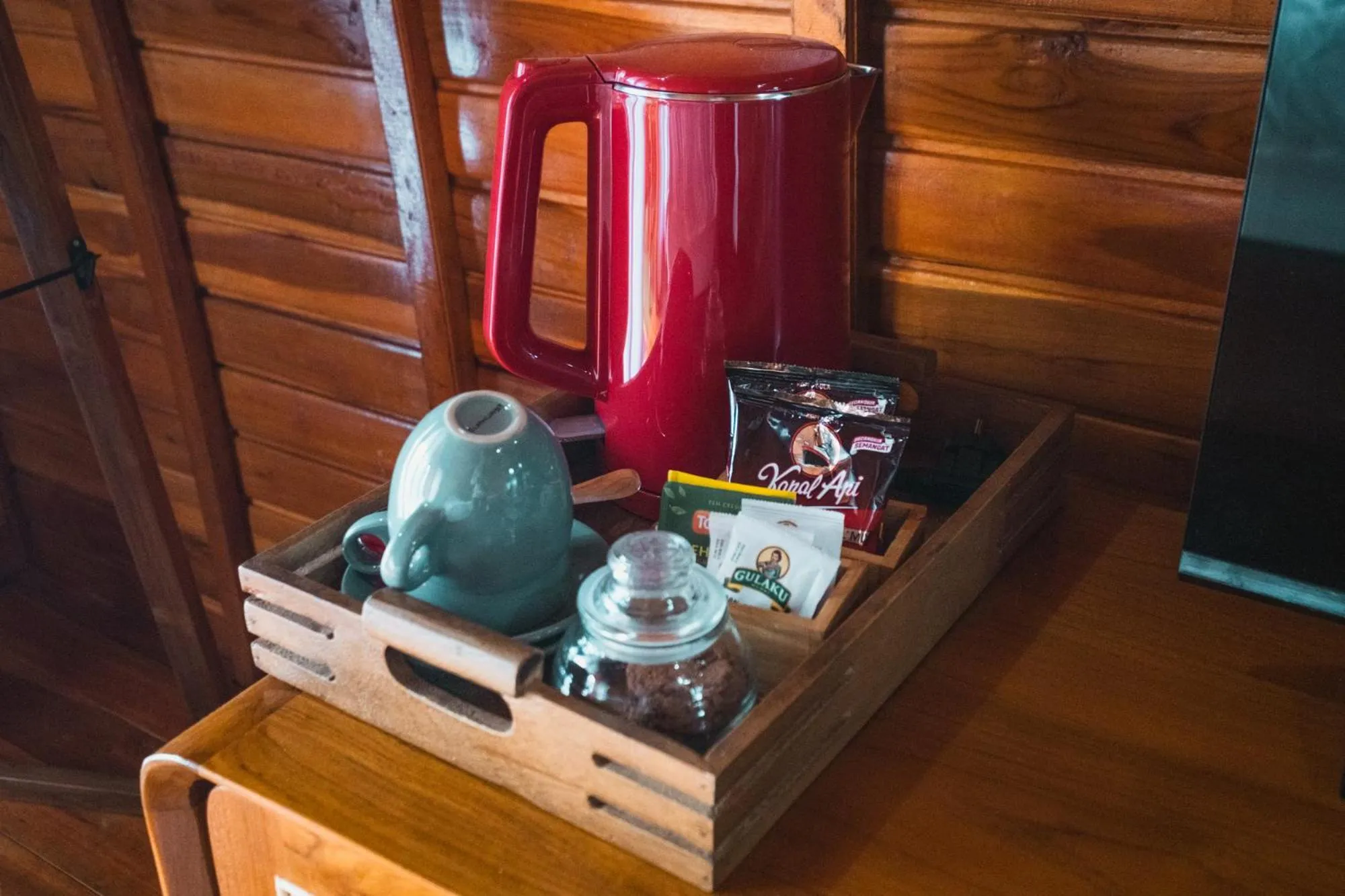 Coffee/tea facilities in The Polumb Garden Bedugul