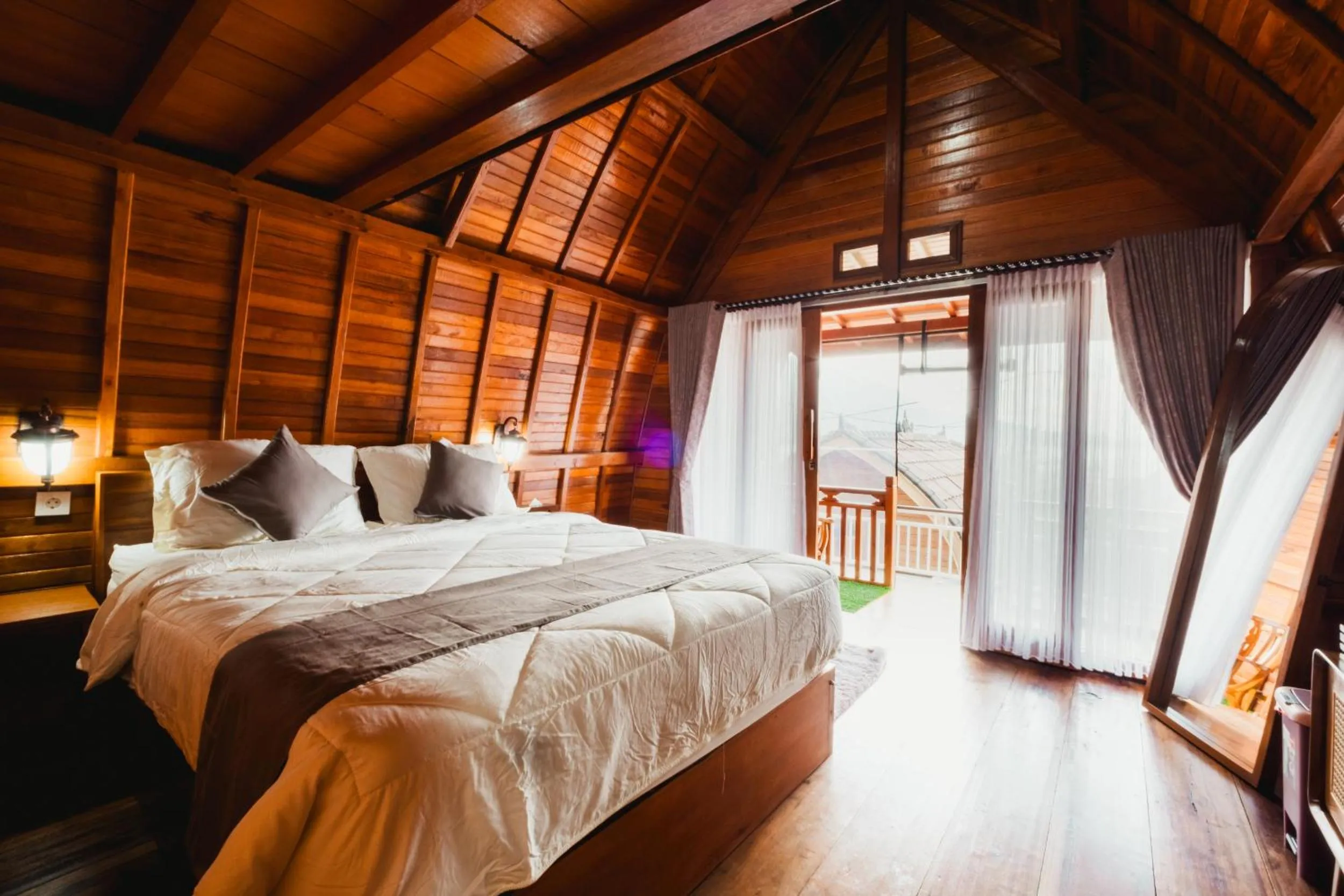 Bed in The Polumb Garden Bedugul