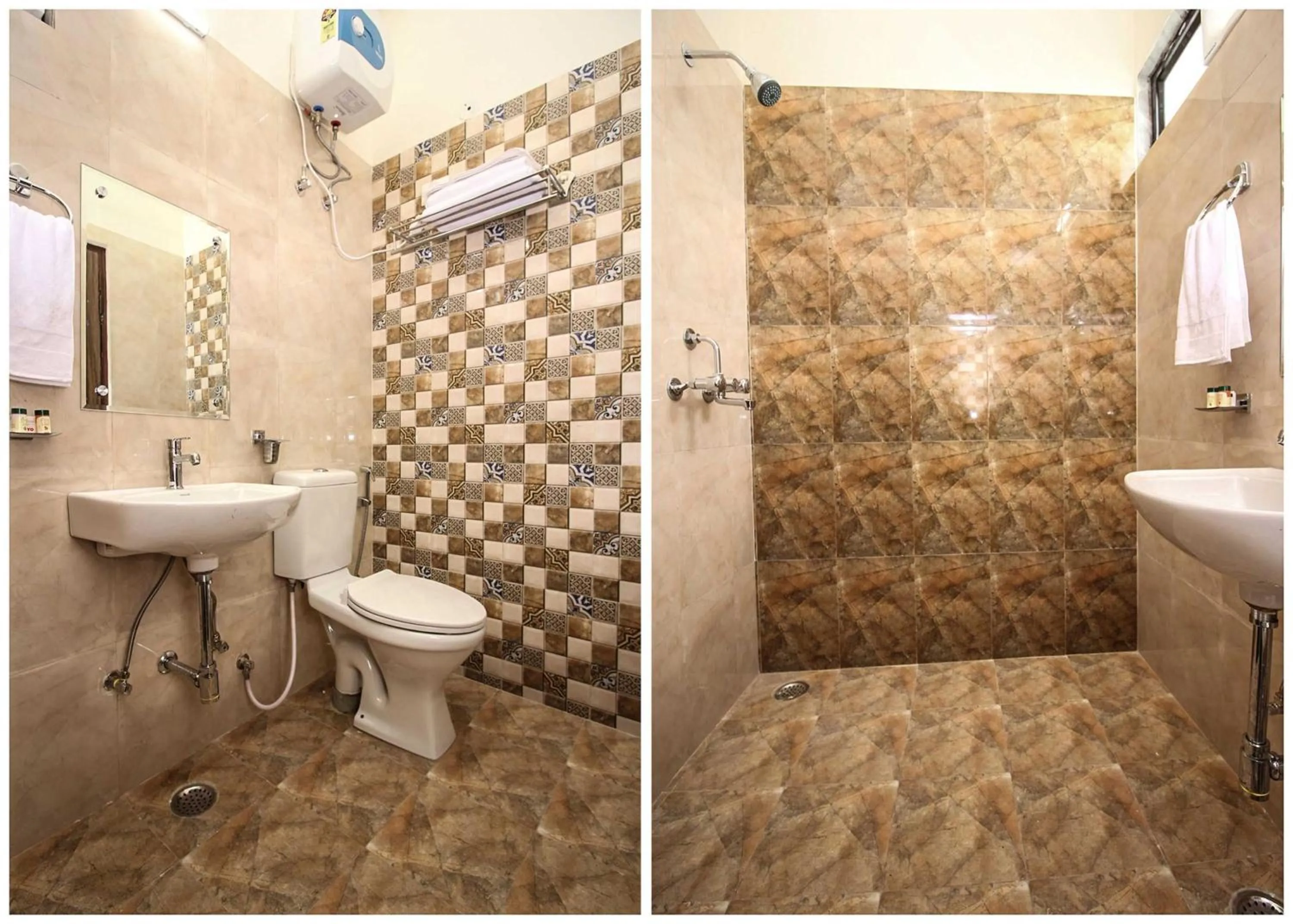 Bathroom in Hotel Karni Vilas