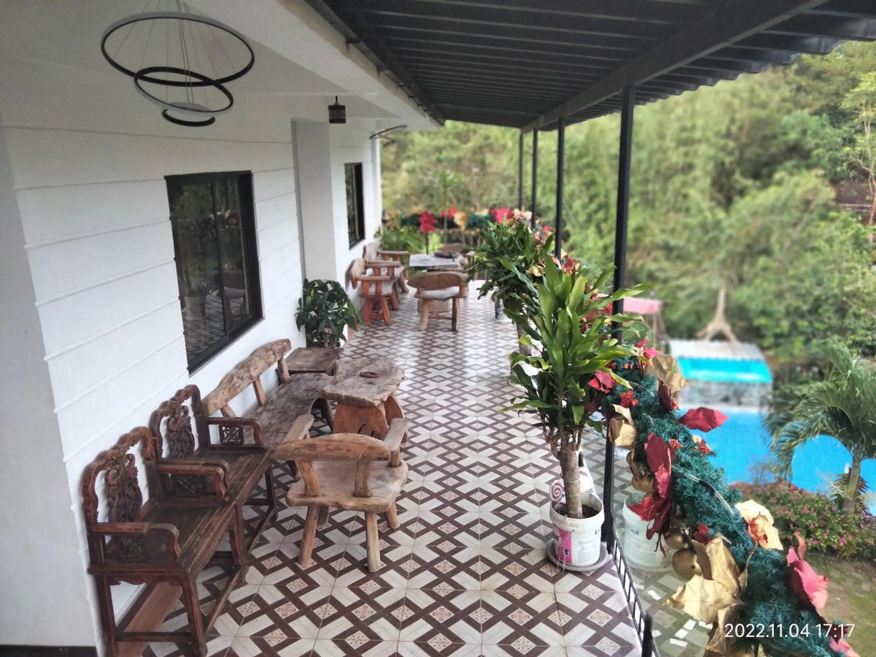 Patio in Casa de Robles Tanay Rizal