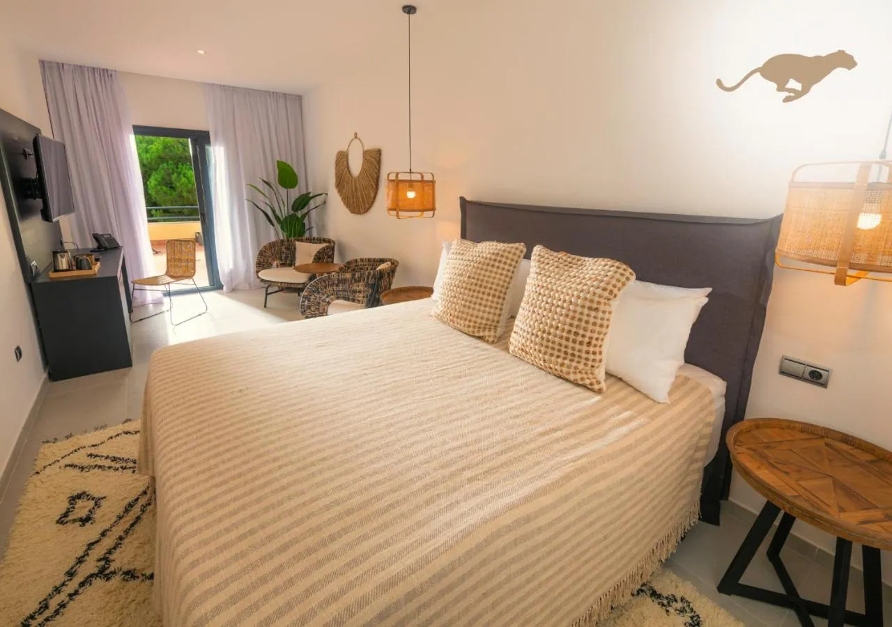 Bed in Alcaidesa Boutique Hotel